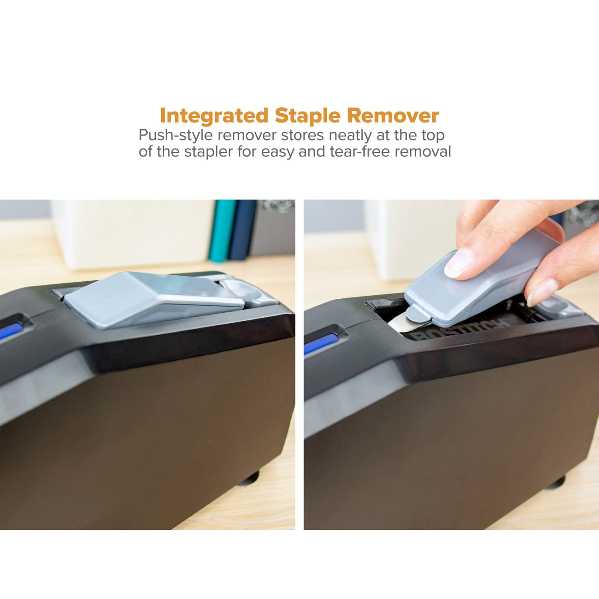 Bostitch Office Impulse 25 Sheet Electric Stapler Value Pack - Heavy Duty, No-Jam, Black (02638)