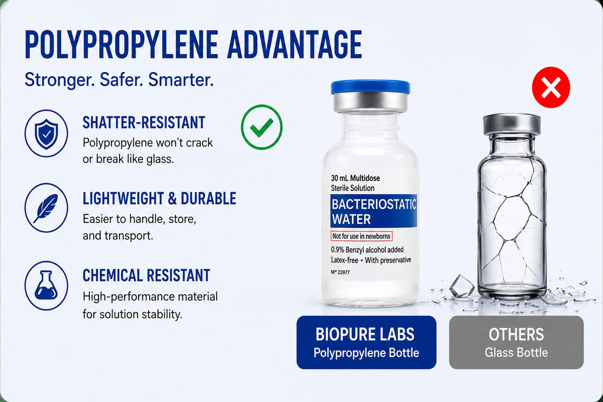 Bacteriostatic Water - Reconstitution Solution 30ML