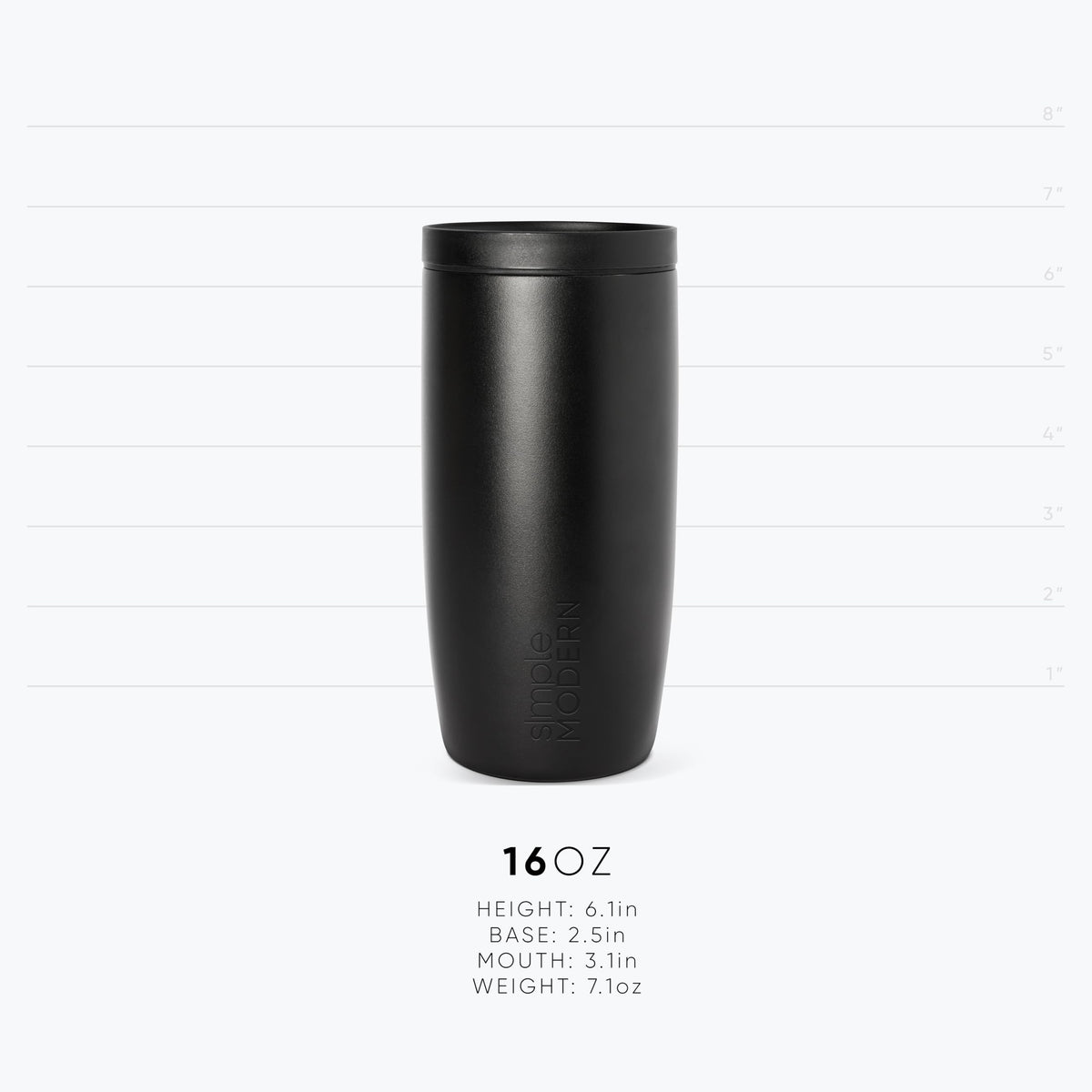 Mug de voyage Halloween Simple Modern, couvercle 360° | 473 ml | Stamps