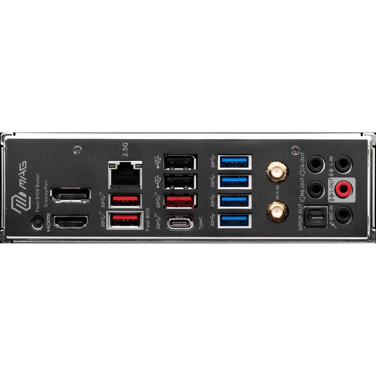 MSI MAG B650 Tomahawk WiFi Gaming Motherboard (AMD AM5, ATX, DDR5, PCIe 4.0, M.2, SATA 6Gb/s, USB 3.2 Gen 2, HDMI/DP, Wi-Fi 6E, AMD Ryzen 7000 Series Desktop Processors) MSI