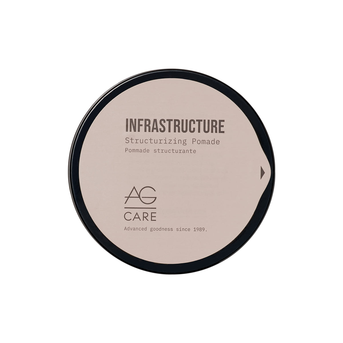 AG Care Infrastructure Structurizing Pomade with Thickening Hair Fiber -- Humidity-Resistant, Medium Hold Hair Paste for Frizz-Free Volume and Structured Style, 2.5 Fl Oz
