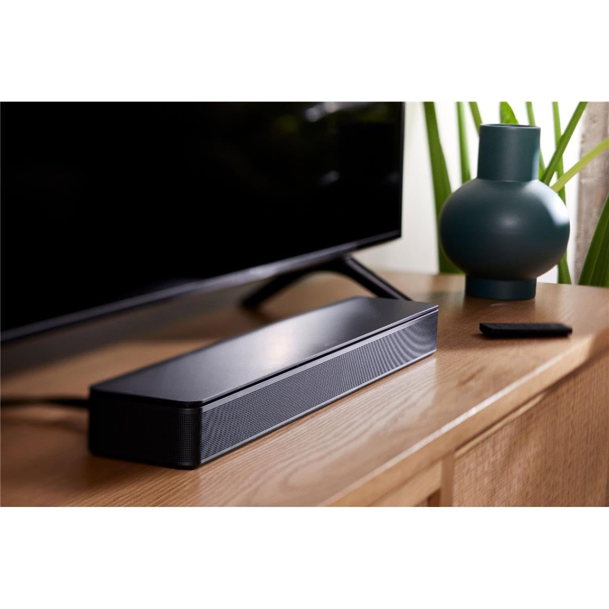Bose TV Speaker- Small Soundbar with Bluetooth and HDMI-ARC connectivity, Black. Includes Remote Control - Available at All In One Marketplace Canada