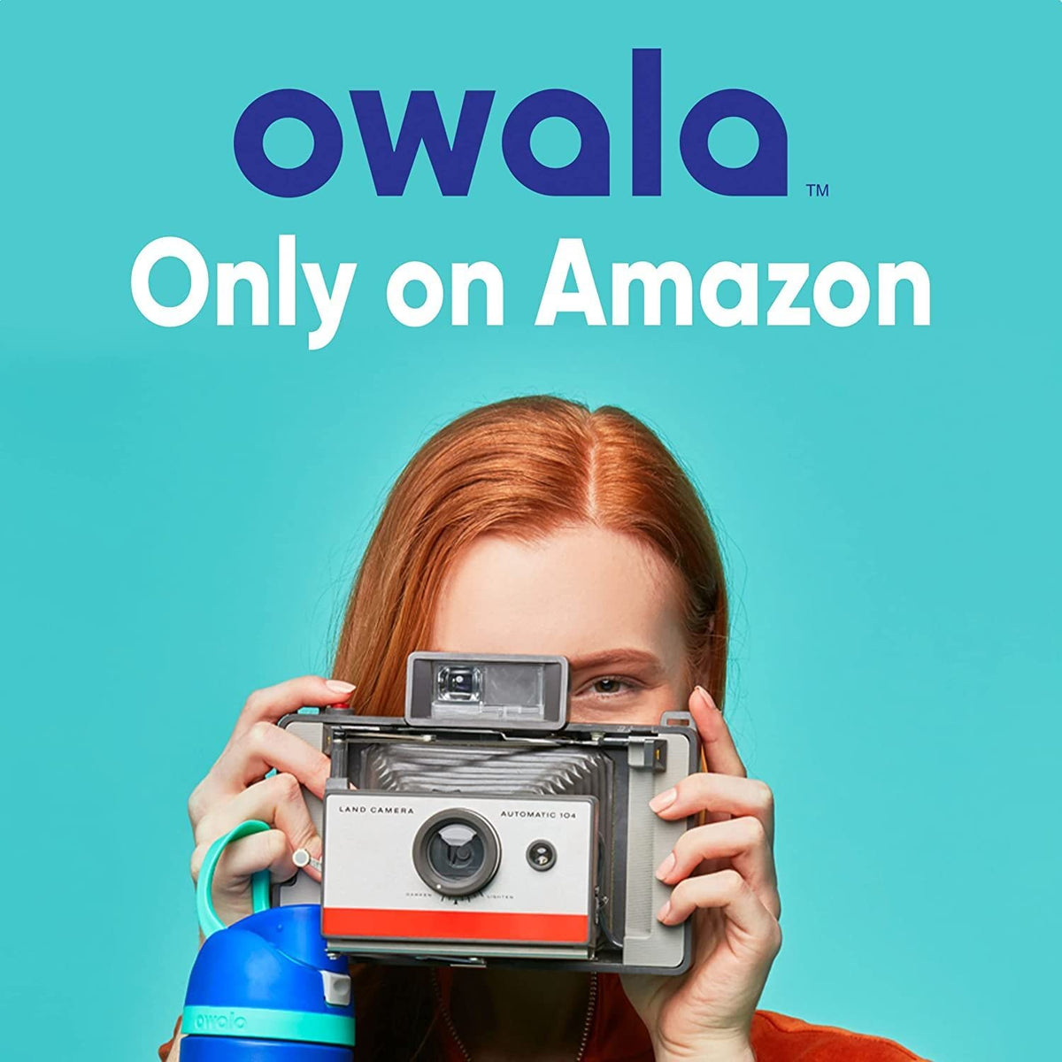 Owala FreeSip Insulated Stainless Steel Water Bottle with Straw for Sports and Travel, BPA-Free, 40oz, Iced Breeze