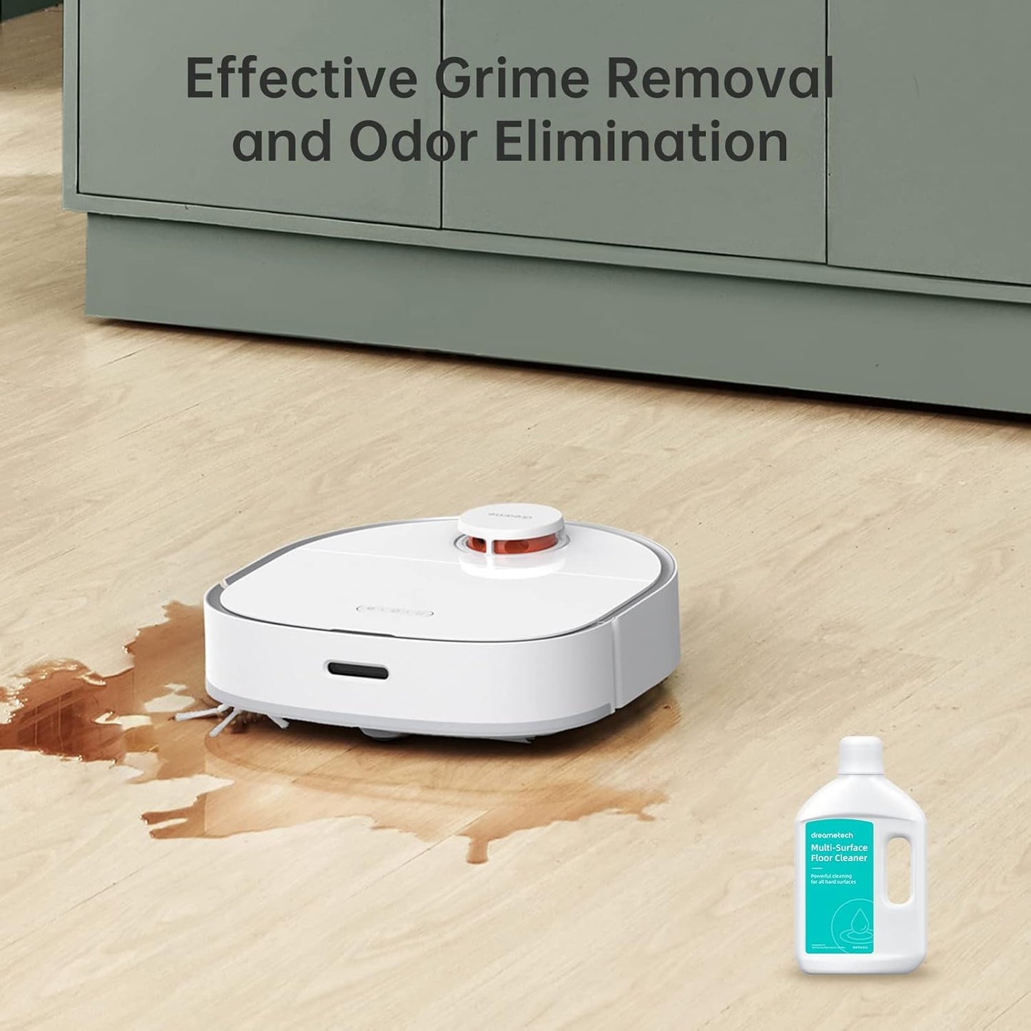 DREAME Floor Cleaning Solution Compatible with Aqua10-Series/X-Series/L-Series Robot Vacuum and Mop (33.81 Fl Oz) - Available at All In One Marketplace Canada