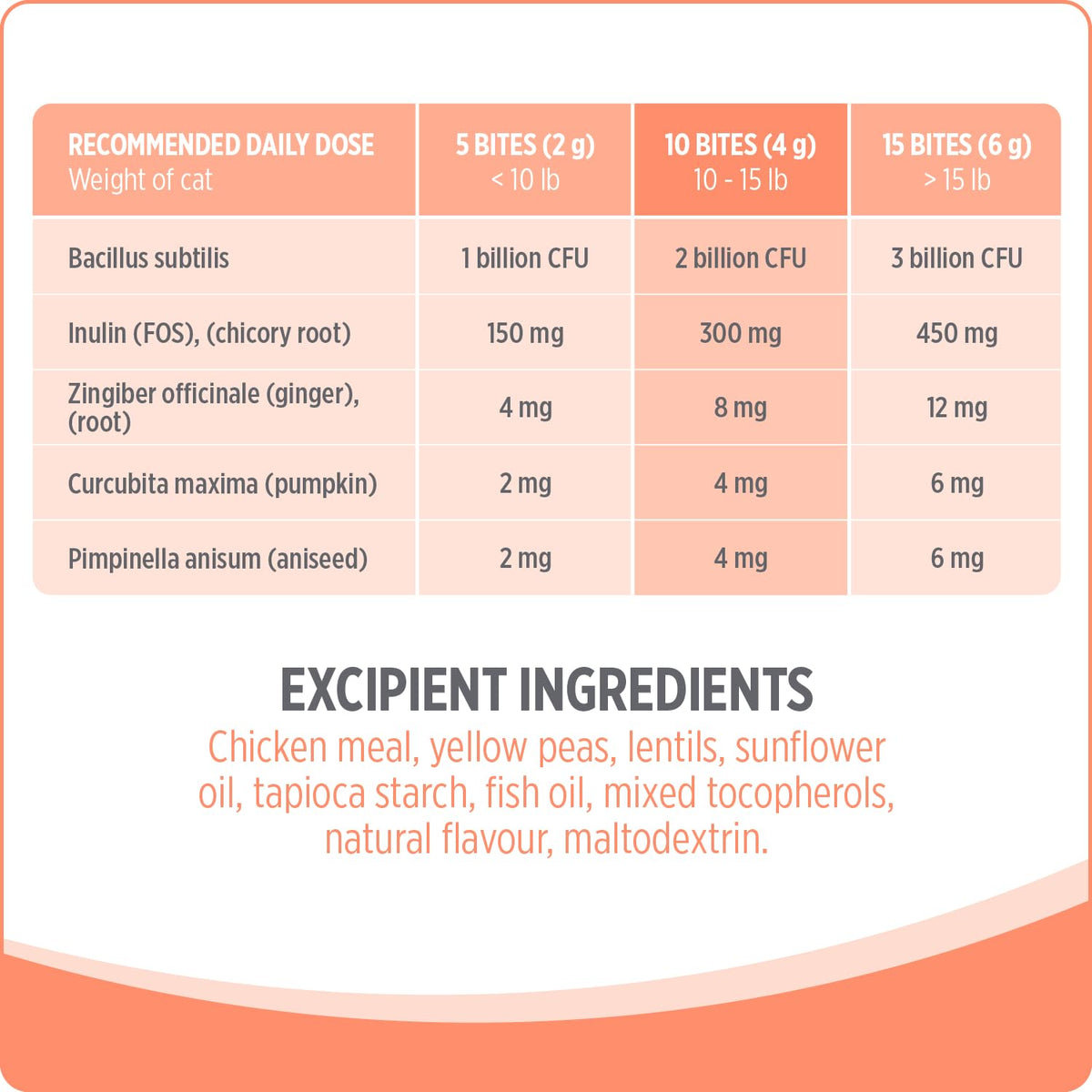 Nutrience Care® Probiotic+ Cat Supplement, 180 g