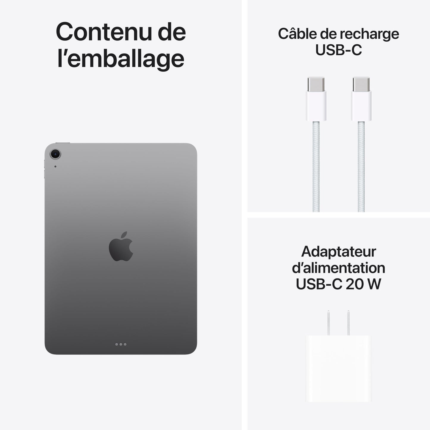 Apple iPad Air 11-inch with M4 chip (Wi-Fi, 128GB) - Space Grey π All In One Marketplace Canada