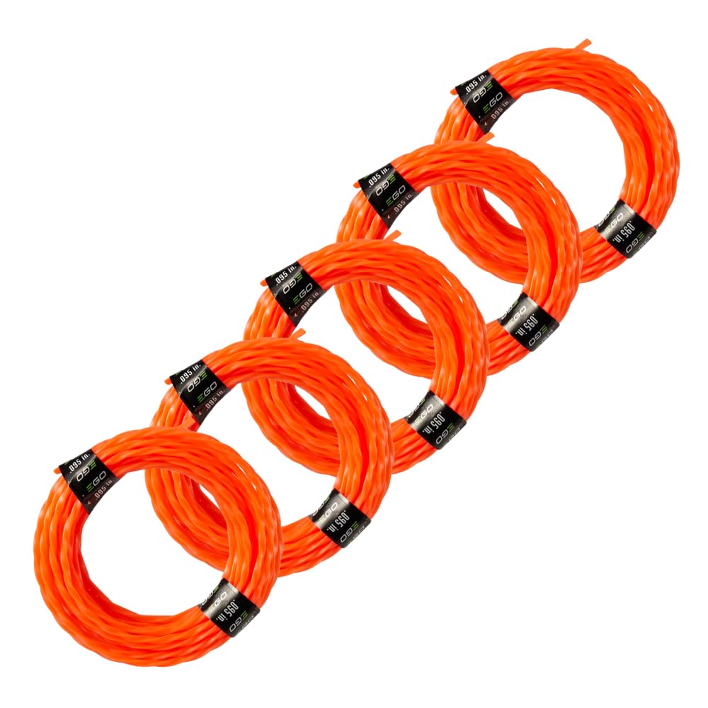 EGO Power+ 56V AL2420P Pre-Cut 0.095-Inch Twisted Line (5-Pack) for EGO Power+ 56V 15-Inch Trimmer & Multi-Head String Trimmer Attachment π All In One Marketplace Canada