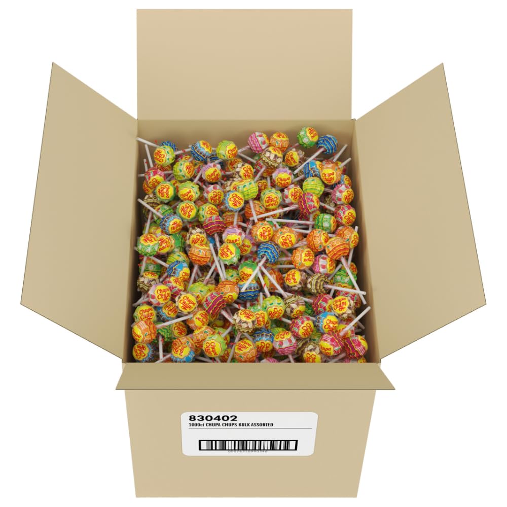 Chupa Chups Assorted Lollipops - 12kg Bulk Box