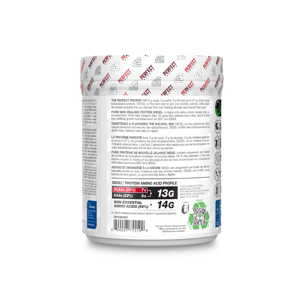 DIESEL New Zealand Whey Protein Isolate 360g – French Vanilla