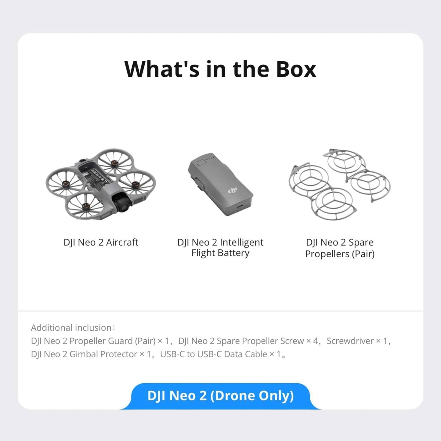 DJI Neo 2 (Drone Only), Lightweight 4K Drone With Camera 🍁 All In One Marketplace Canada