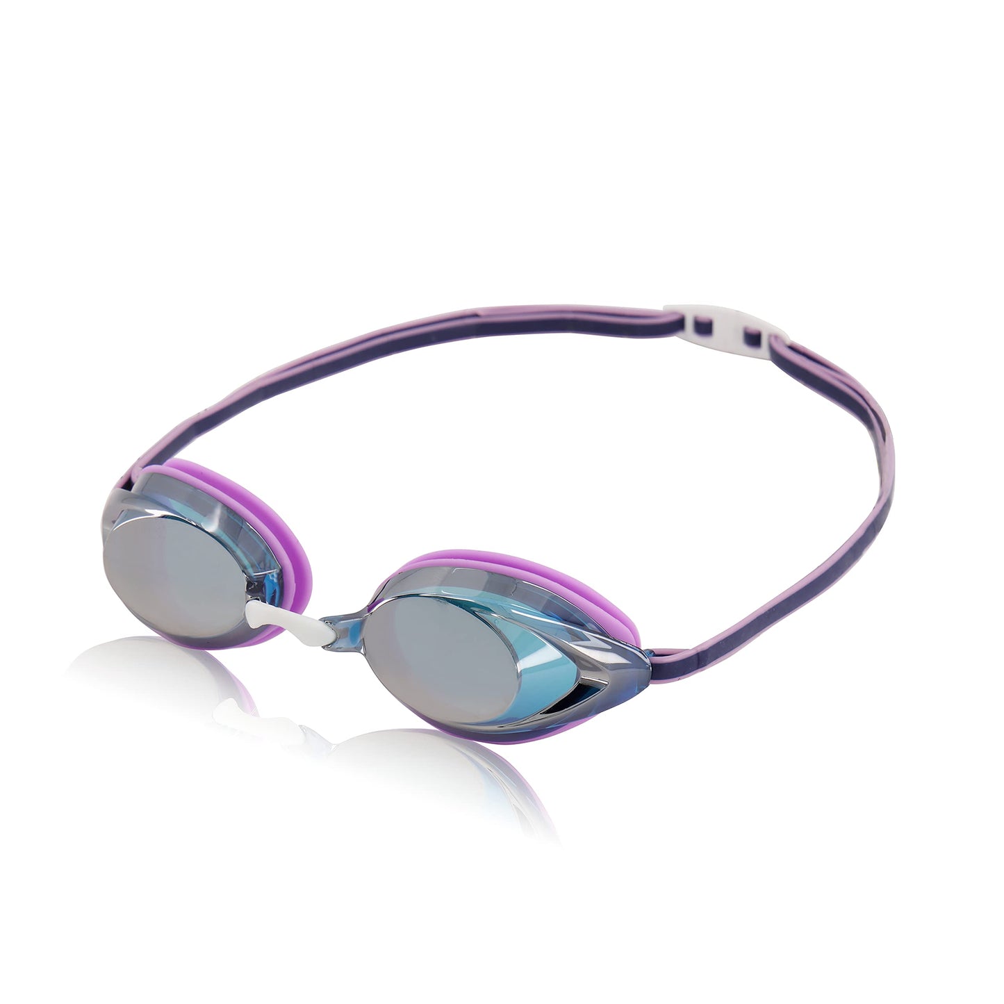 Speedo Women's Swim Goggles Mirrored Vanquisher 2.0 - Archroma/Cobalt/Silver, One Size π All In One Marketplace Canada
