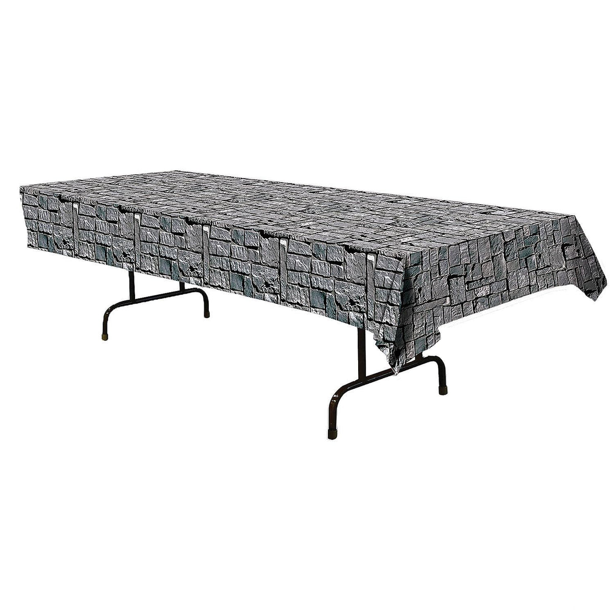 Nappe motif mur de pierre Beistle, 54 pouces x 108 pouces