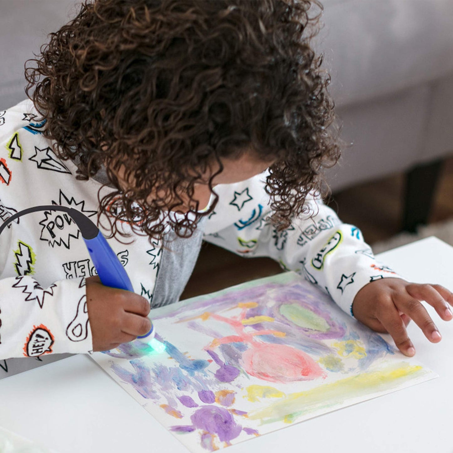 Crayola Color Wonder Magic Light Brush, Mess Free Painting Station for Kids, Gift for Kids, Learning Toddler Activity Toy, Ages 3+ π All In One Marketplace Canada