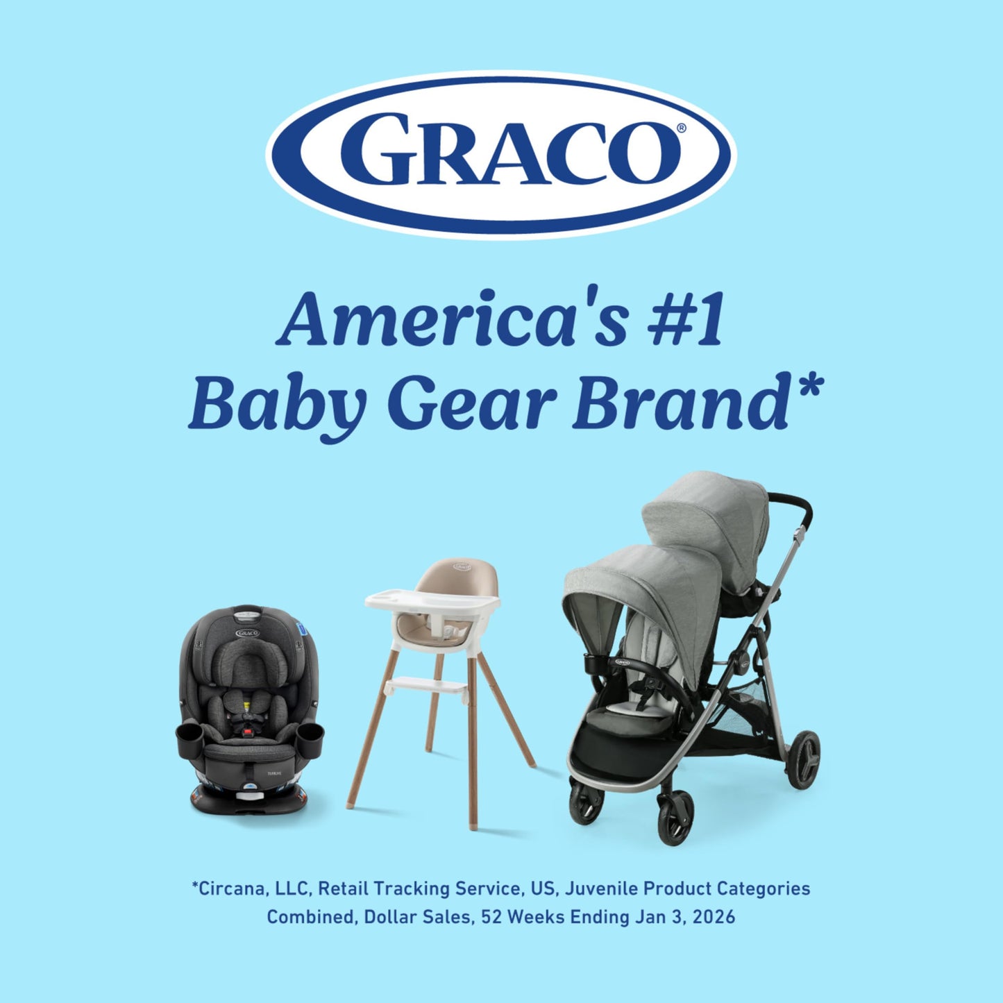 Graco Ready2Grow 2.0 Double Stroller, Rafa Graco