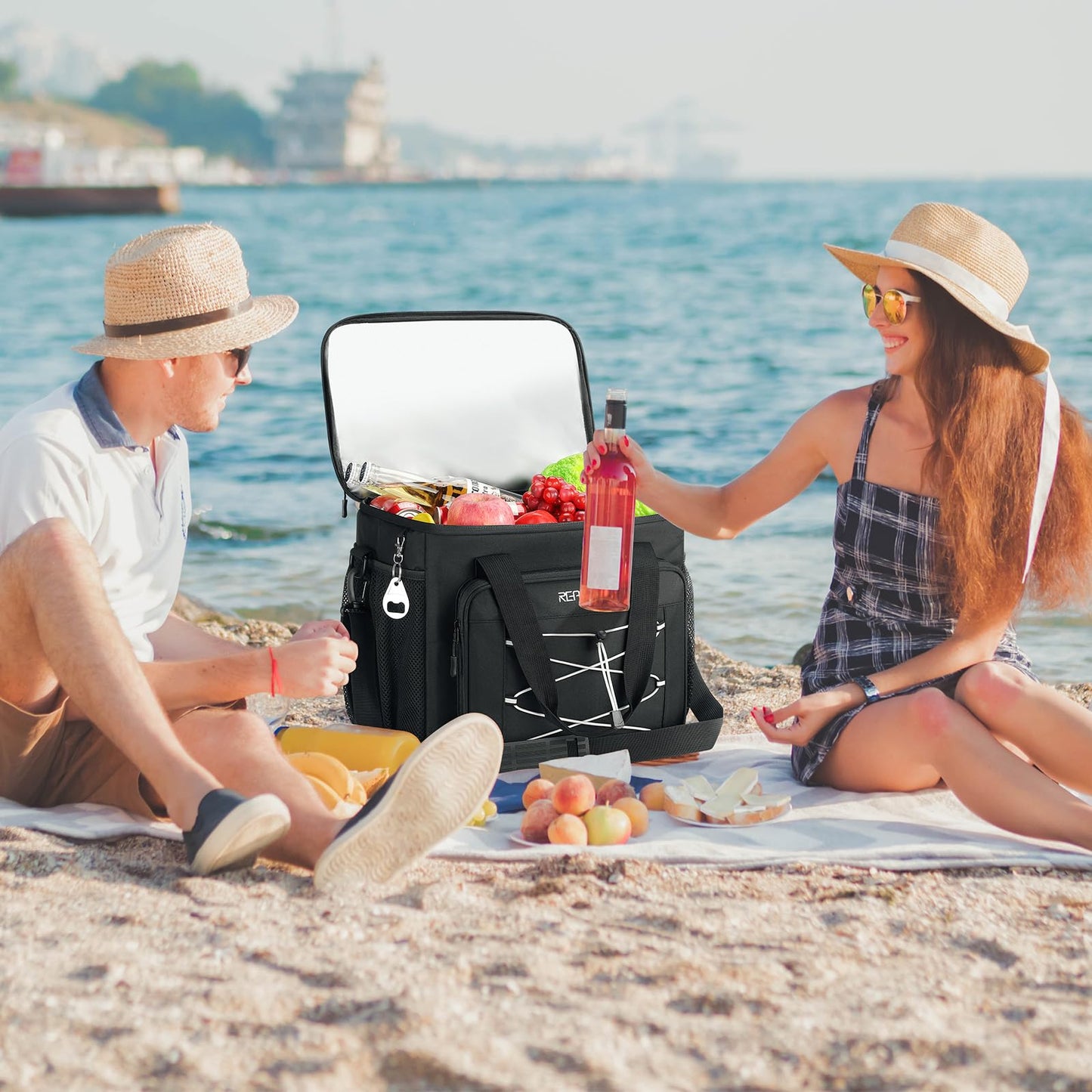 RealCool 35/45 Can Collapsible Soft Cooler Bag, Leakproof Ice Chest đ All In One Marketplace Canada