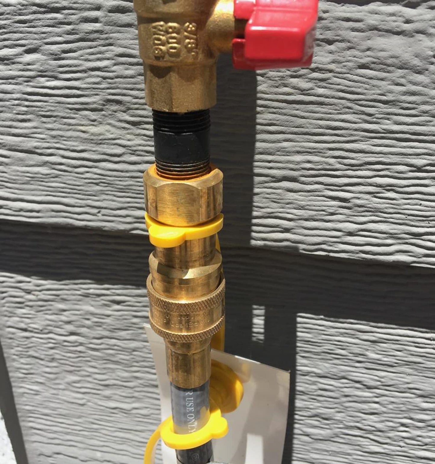 CALPOSE 15 Feet 3/8 inch ID Natural Gas Grill Hose with Quick Connect Fittings, Natural Gas Line for Grill, Pizza Oven, Heater and More Low Pressure Appliance - Available at All In One Marketplace Canada