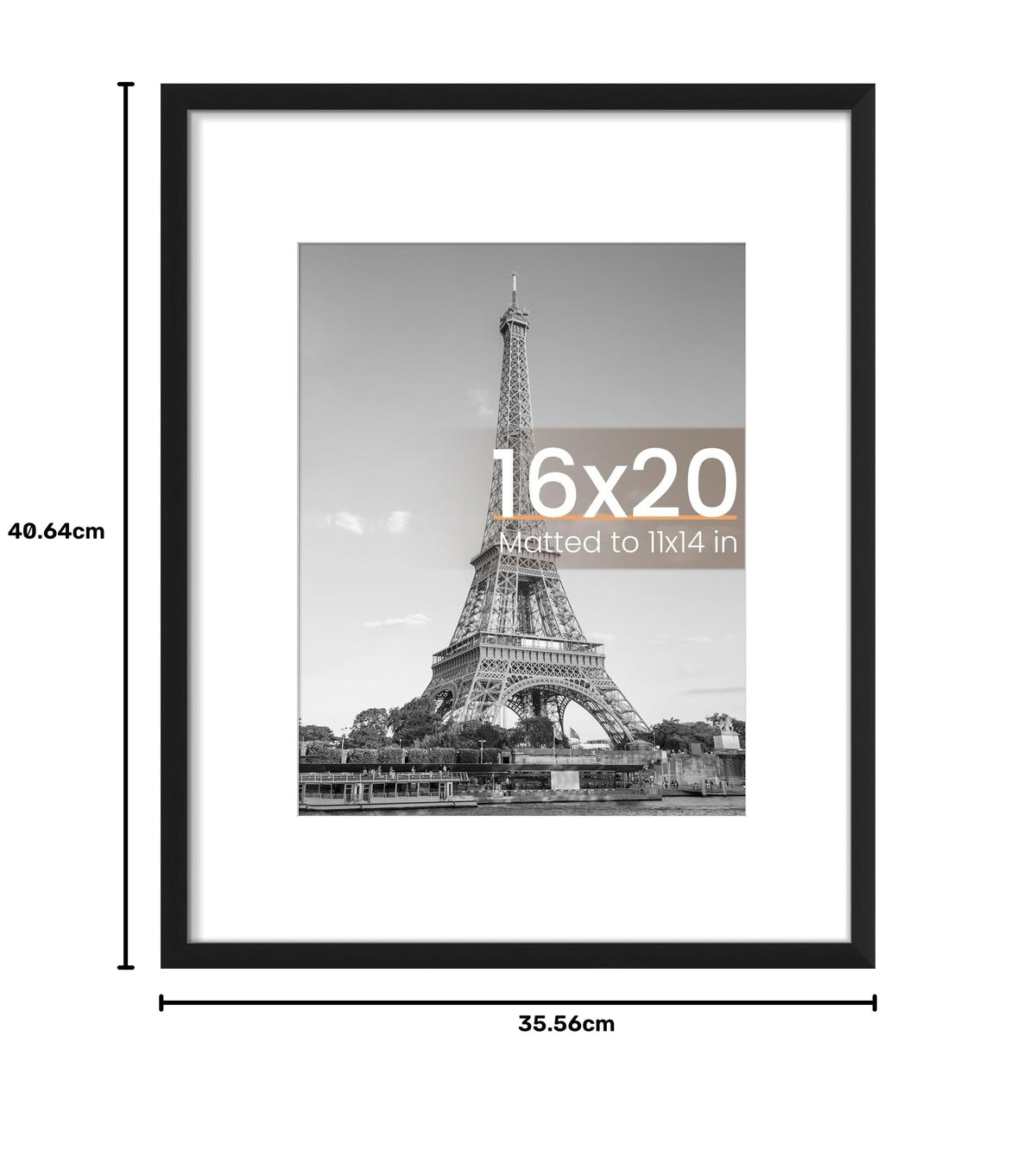 upsimples 16x20 Picture Frame,Black,1 Pack 🍁 All In One Marketplace Canada