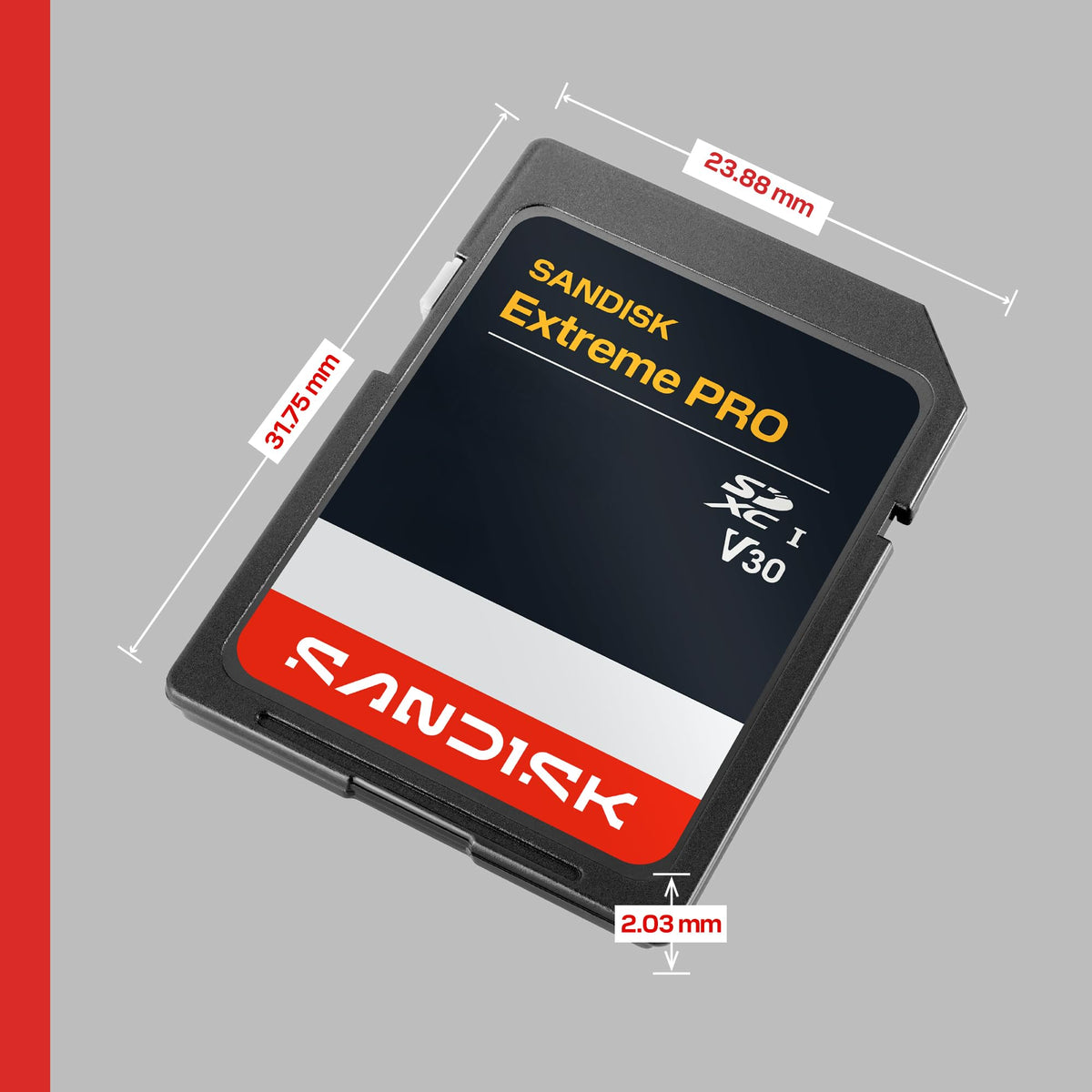 SANDISK 256GB Extreme PRO SD UHS-I Card - Up to 250MB/s Read Speed and 170MB/s Write Speed, 4K UHD, Full HD, U3, and V30 - SDSDXXJ-256G-GSCIN