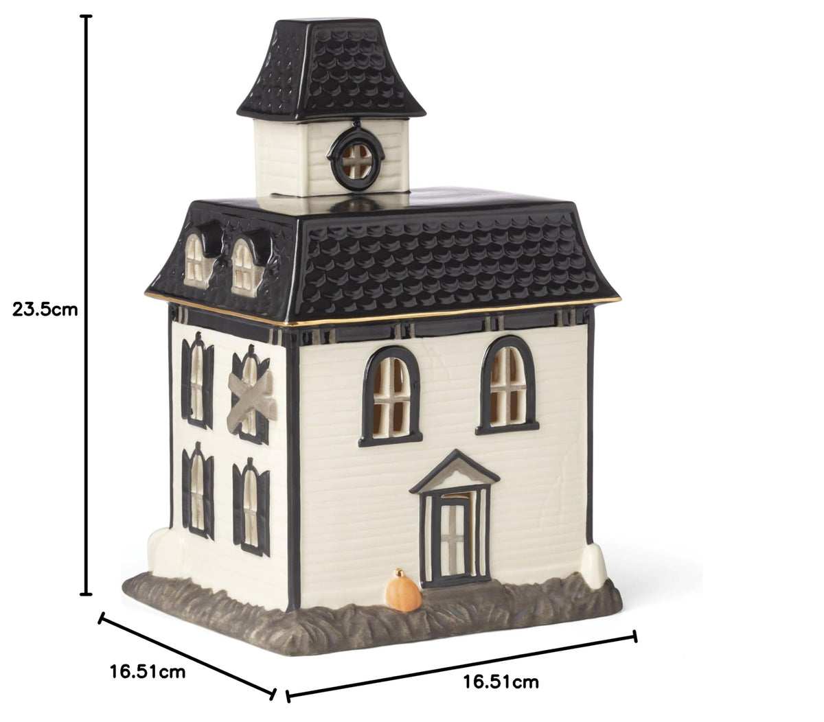 Lenox Vintage Halloween Light-Up House Figurine