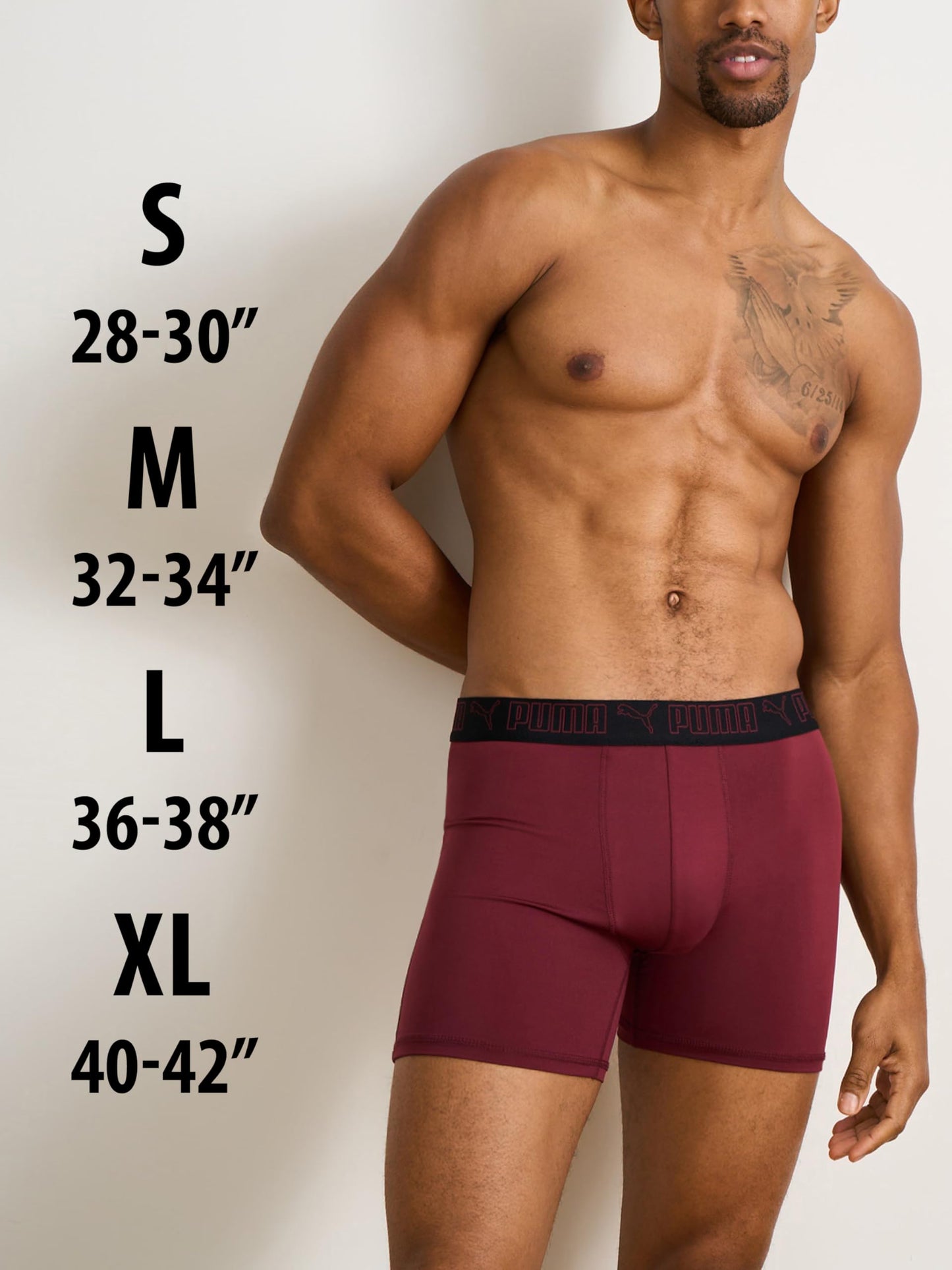 Puma Men's 5 Pack Performance Boxer Briefs, Olive/Blue/Black, Medium ๐ All In One Marketplace Canada