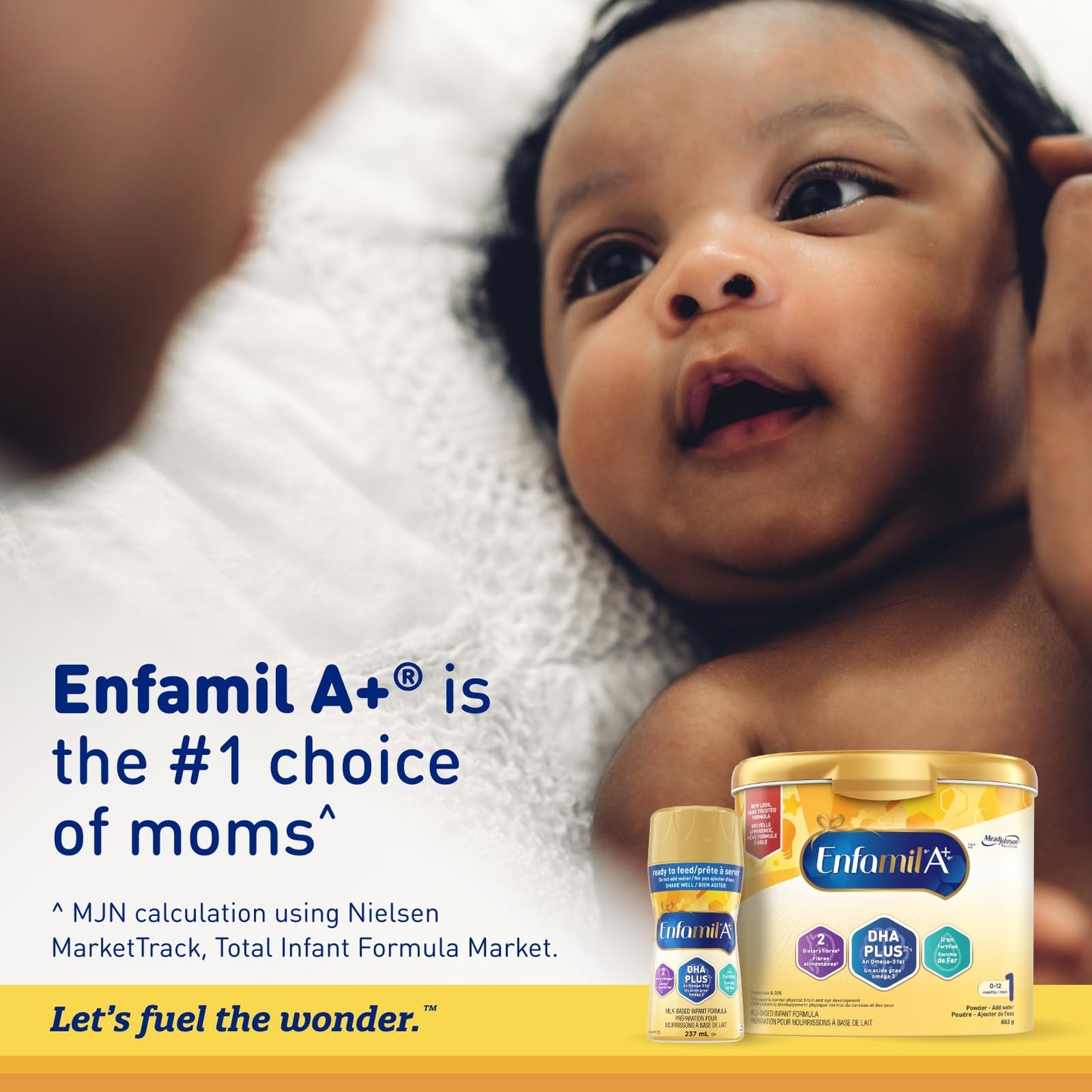Enfamil A+ Baby Formula, with Brain Building DHA, Concentrated Liquid, Age 0-12 Months, 385mL x 12 Cans ENFAMIL A+