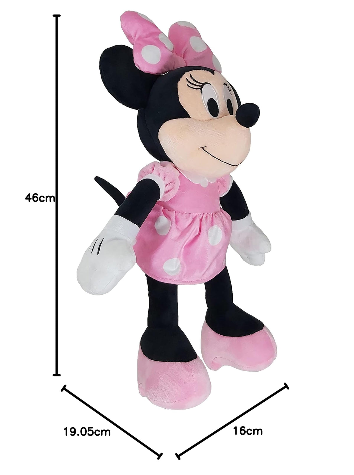 Disney - Mickey & Friends - 18 Inch Minnie Mouse in Pink Dress Plush
