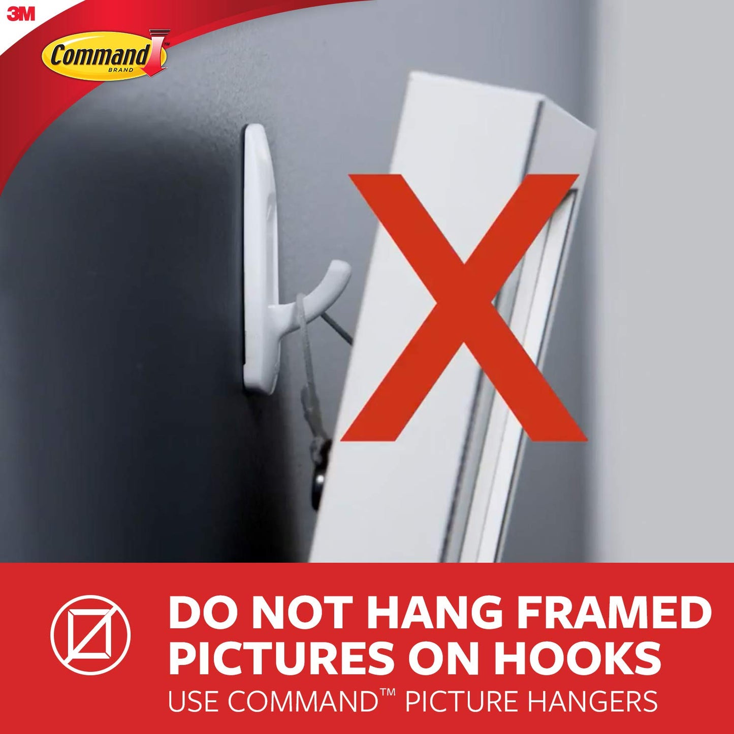 Command 17017CLRAWVPES Outdoor Light Clips, 32 Clips, 36 Strips Command