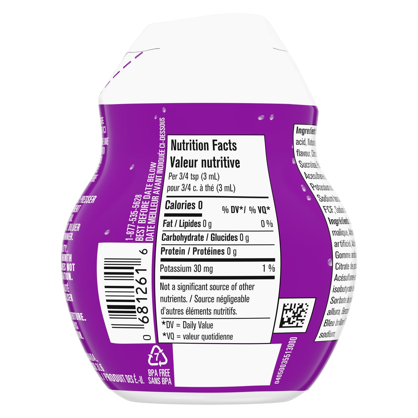 Kool-Aid Grape Liquid Drink Mix, 48 mL Bottle (Pack of 12)