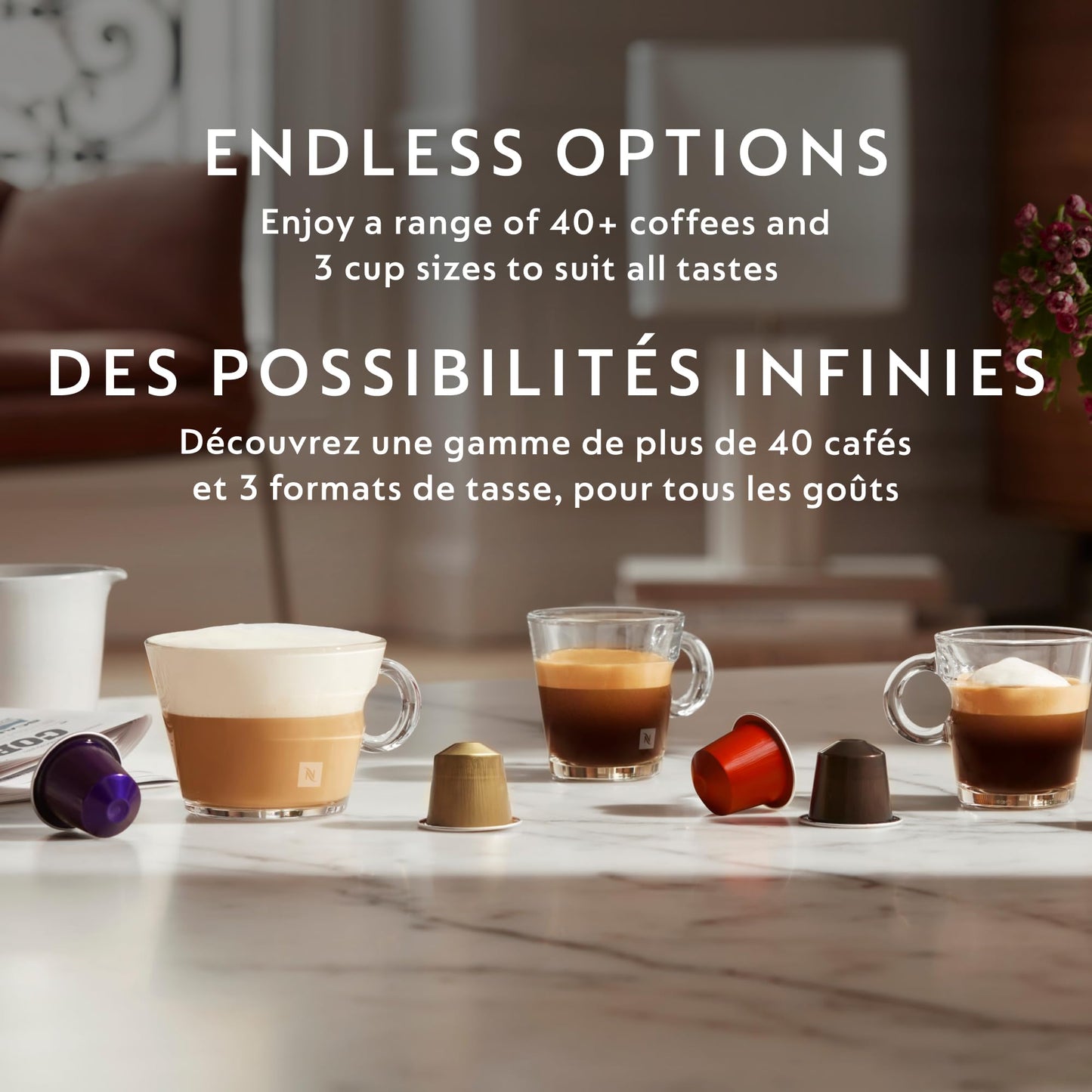 Nespresso Original Italian Bestsellers Variety Pack Coffee Pods, 50 Pods