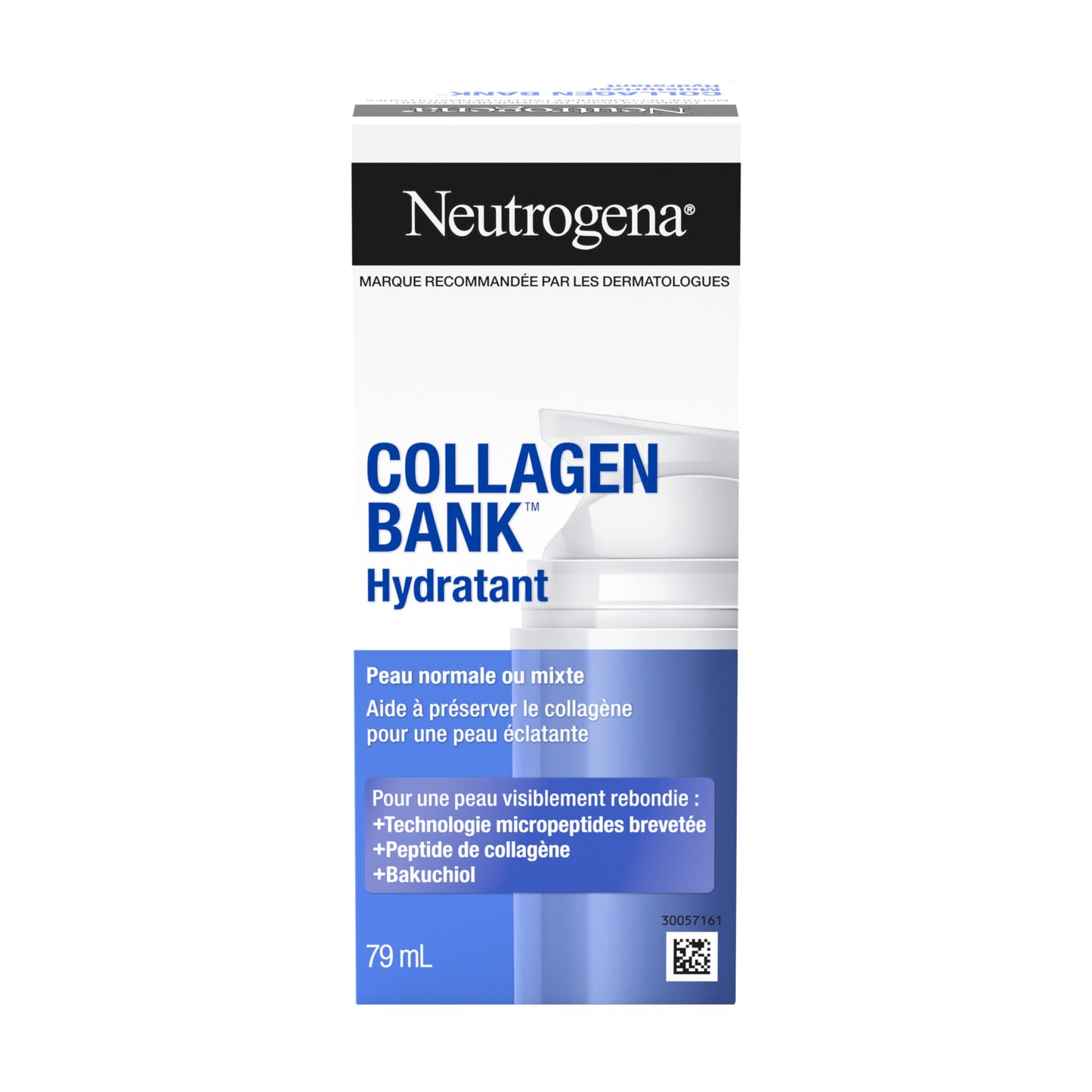 Neutrogena Collagen Bank Face Moisturizer, Daily Anti-Aging Neck Collagen Cream with Bakuchiol, Cream to Support Skin’s Natural Collagen for Visibly Plump Skin, 79 mL 🍁 All In One Marketplace Canada