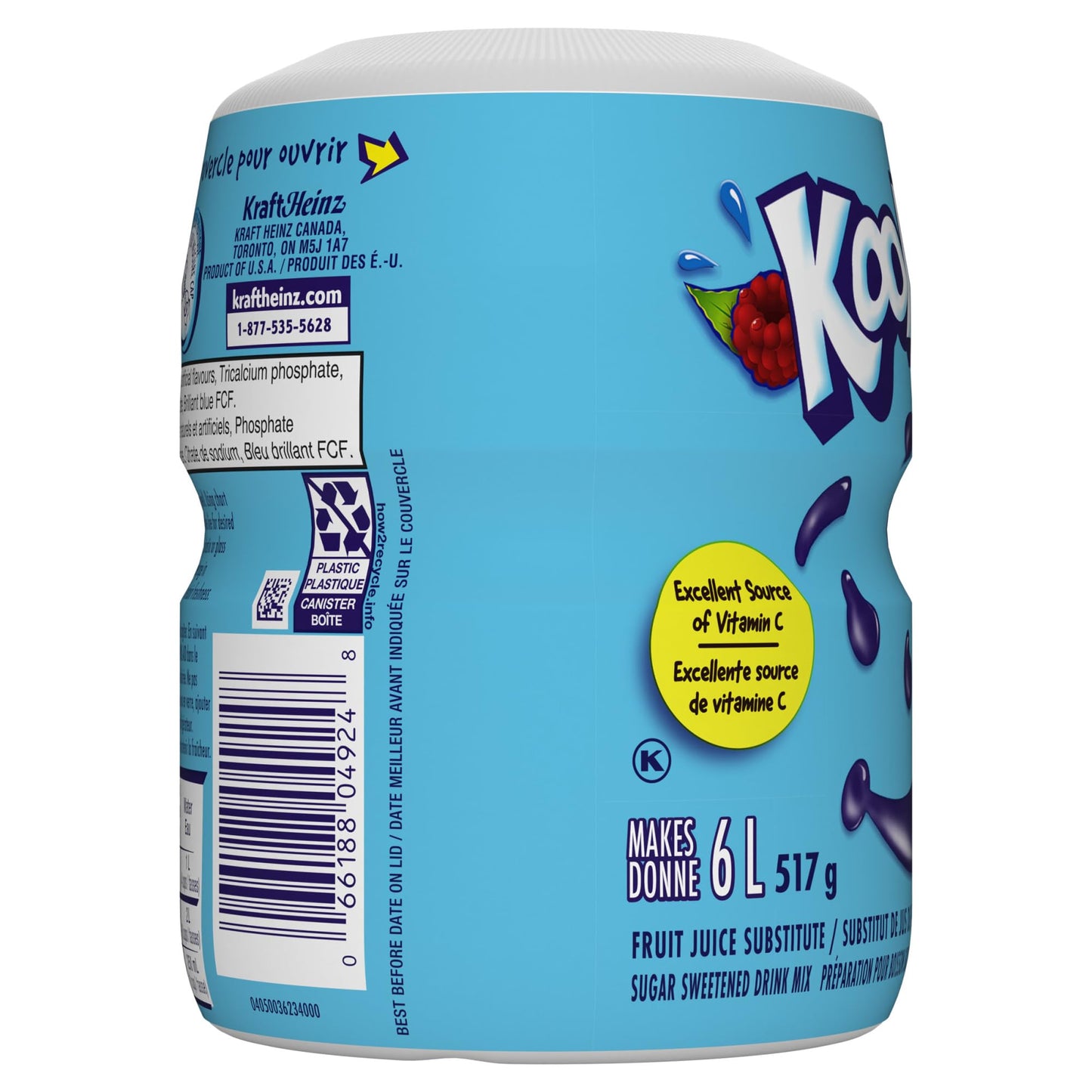 Kool-Aid Ice Blue Raspberry Lemonade Drink Mix (Pack of 12) Kool-Aid