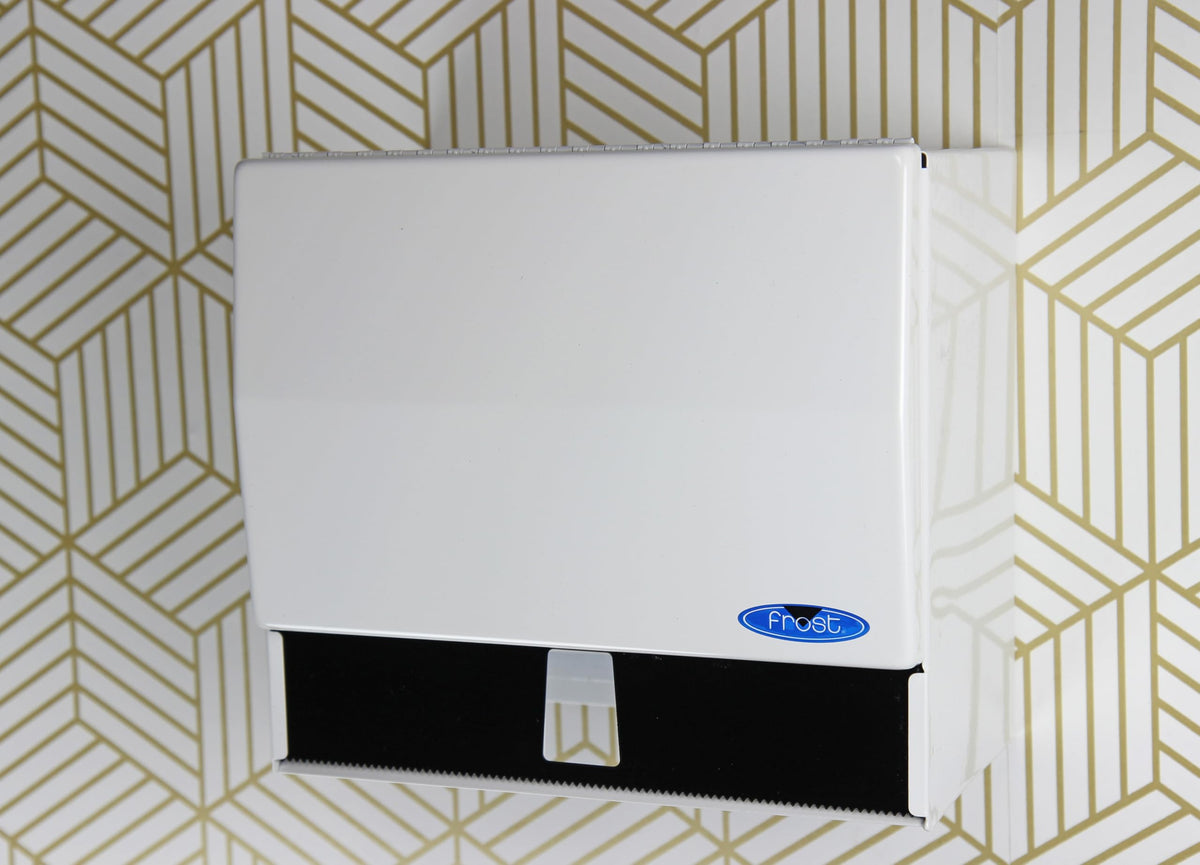 Frost 101 Paper Towel Dispenser, White