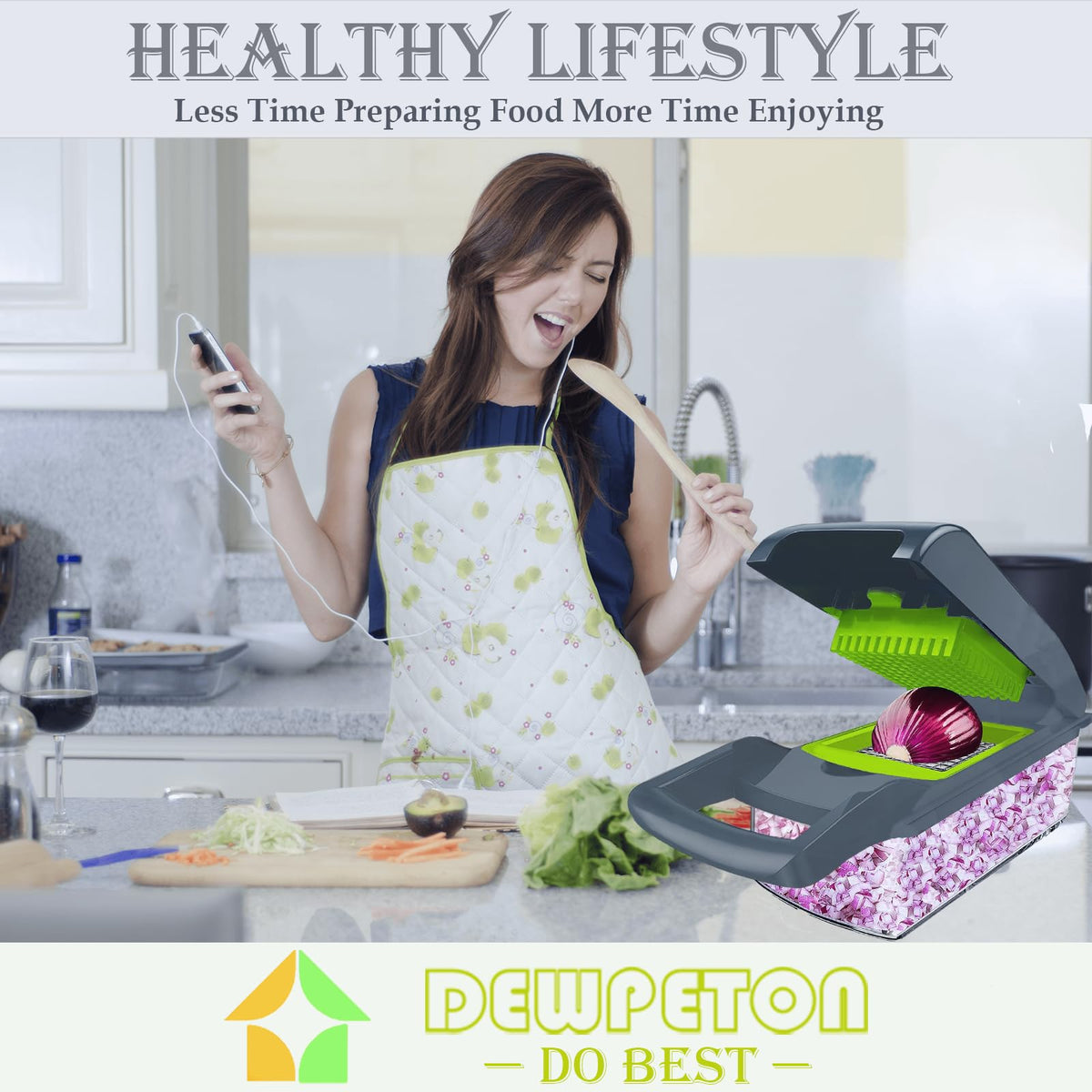 Vegetable Chopper Mandoline Slicer Home Kitchen Appliance Essential Gadget 🍁 All In One Marketplace Canada