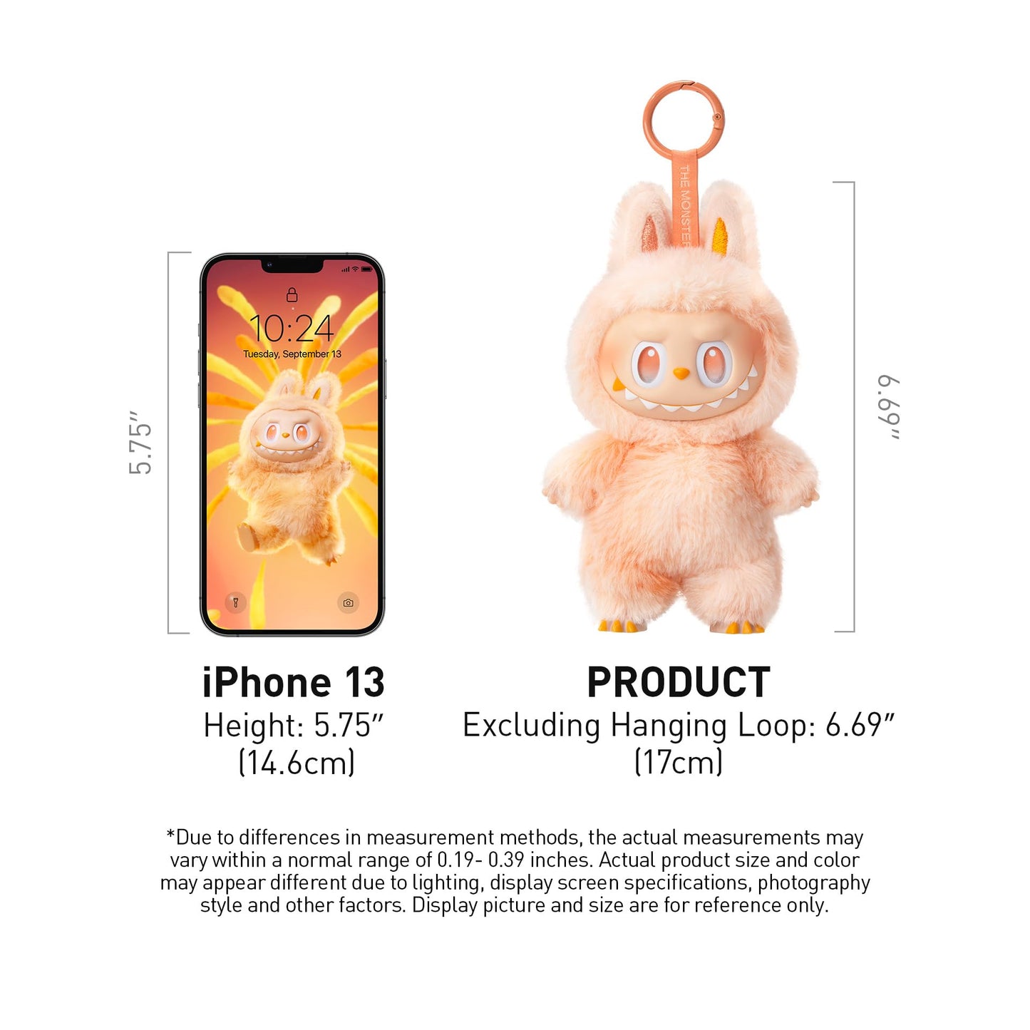 POP MART THE Monsters LABUBU Big into Energy Vinyl Plush Pendant Blind Box