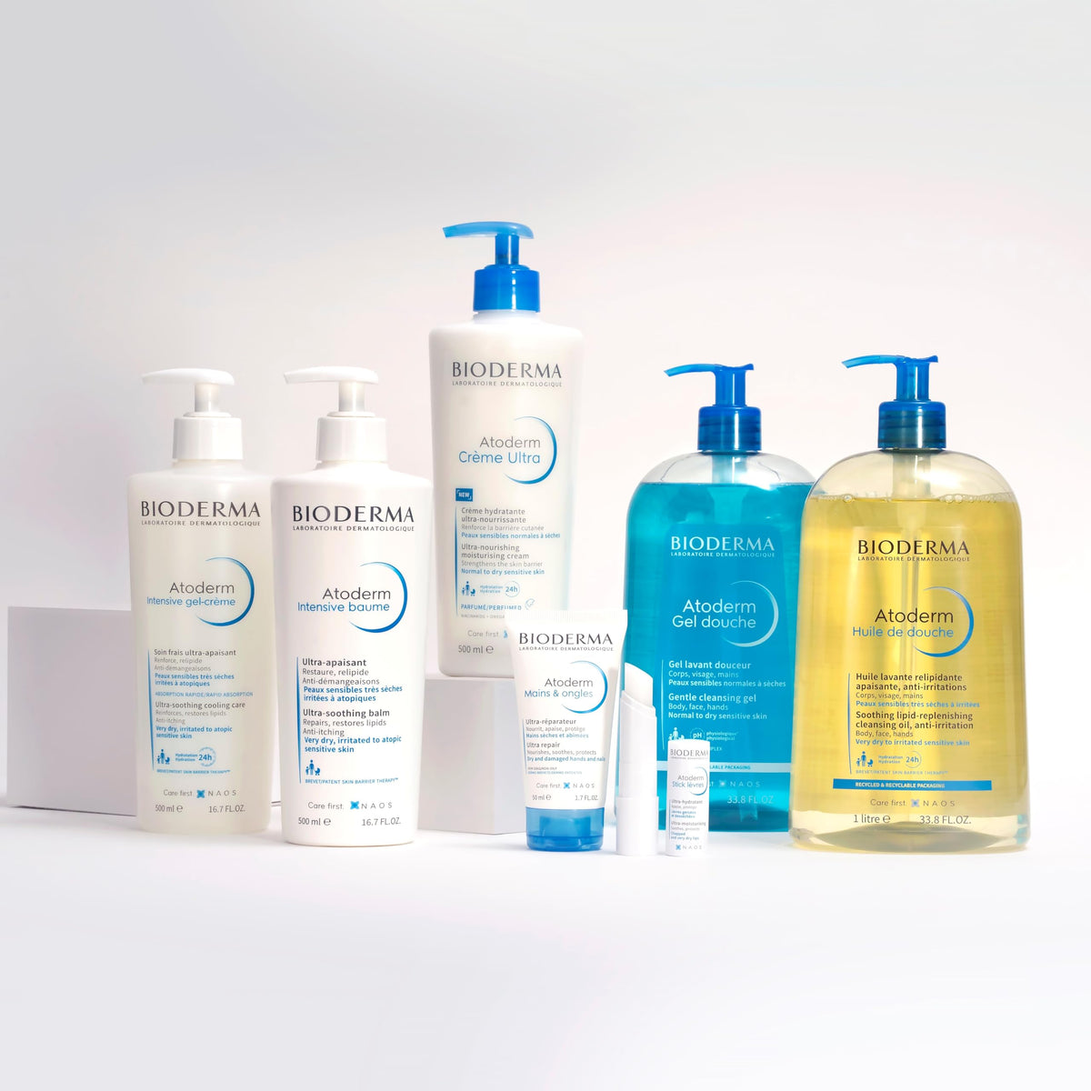 Bioderma Atoderm Ultra Cream, Hydrating Body Moisturizer for Normal to Dry Sensitive Skin