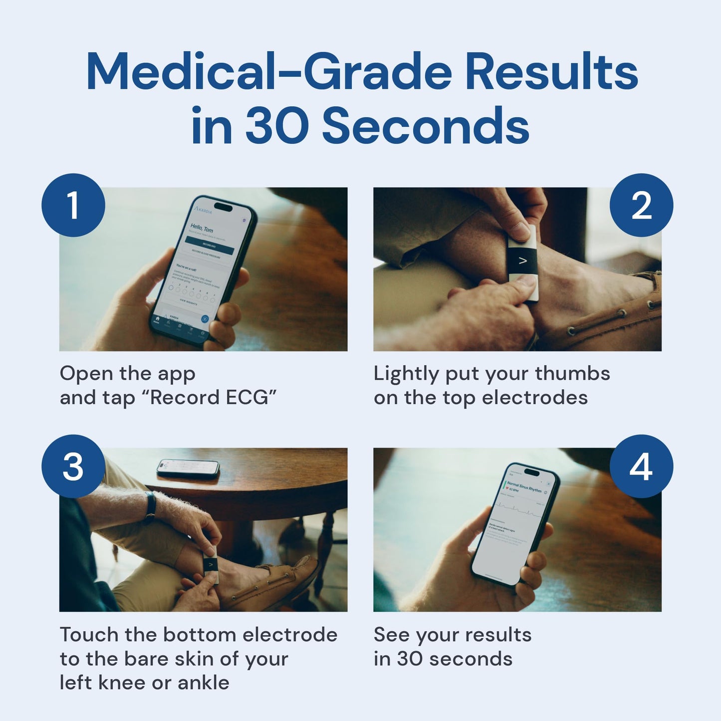 KardiaMobile Six-Lead Personal ECG Monitor - Detect AFib from Home - by AliveCor - Available at All In One Marketplace Canada