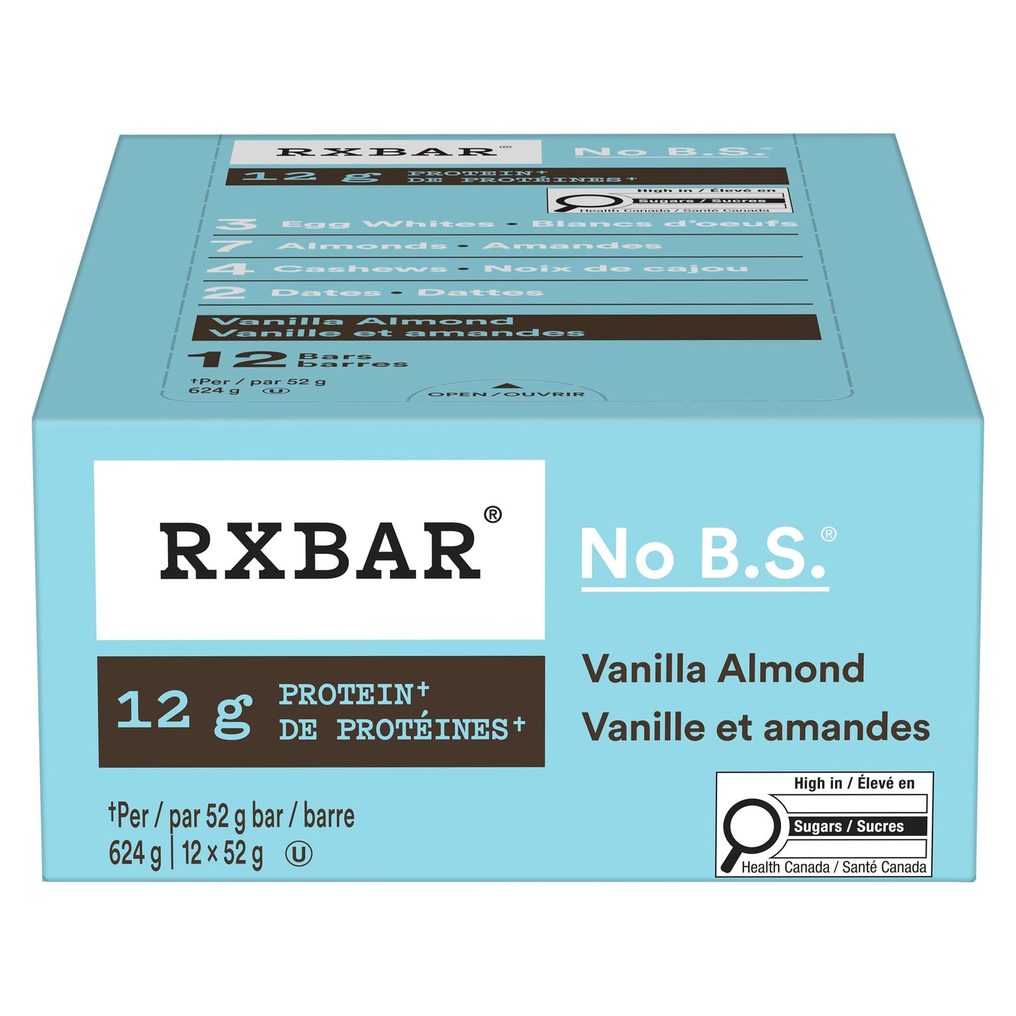 RXBAR Vanilla Almond Protein Bar 12 x 52 g Kellogg's