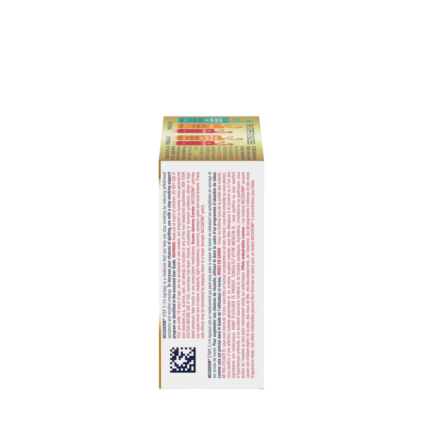 Nicoderm Step 2 Clear Patches, Quit Smoking and Smoking Cessation Aid, 14 mg of Nicotine/Day, 7 Count π All In One Marketplace Canada