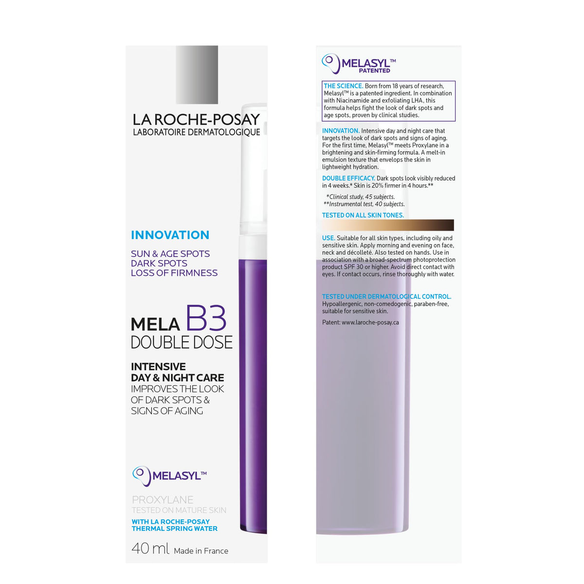 La Roche Posay Mela B3 Serum for Dark Spots & Sun Spots, 40mL
