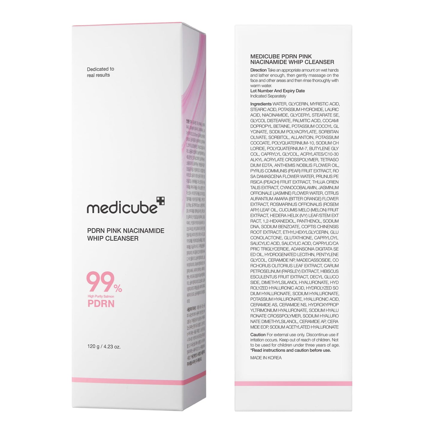 medicube PDRN Marshmallow Whip Cleanser | Face Wash, Cleansing Foam for Pore Care & Uneven Skin Tone | Gentle Daily Deep Cleansing | Hydrating and Nourishing Facial Cleanser | Korean Skincare - Available at All In One Marketplace Canada