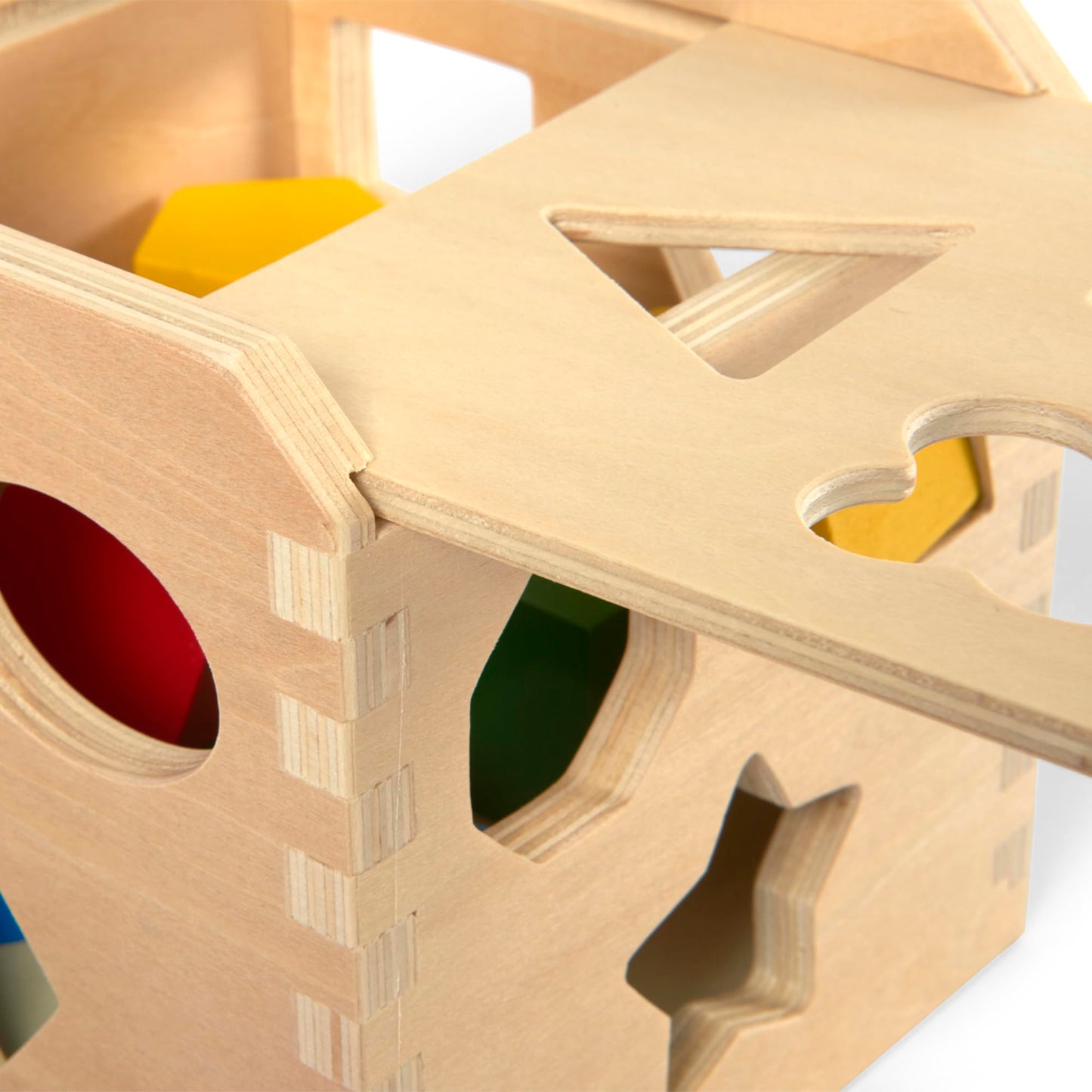 Melissa & Doug Shape Sorting Cube Wooden Classic Educational Toy Melissa & Doug