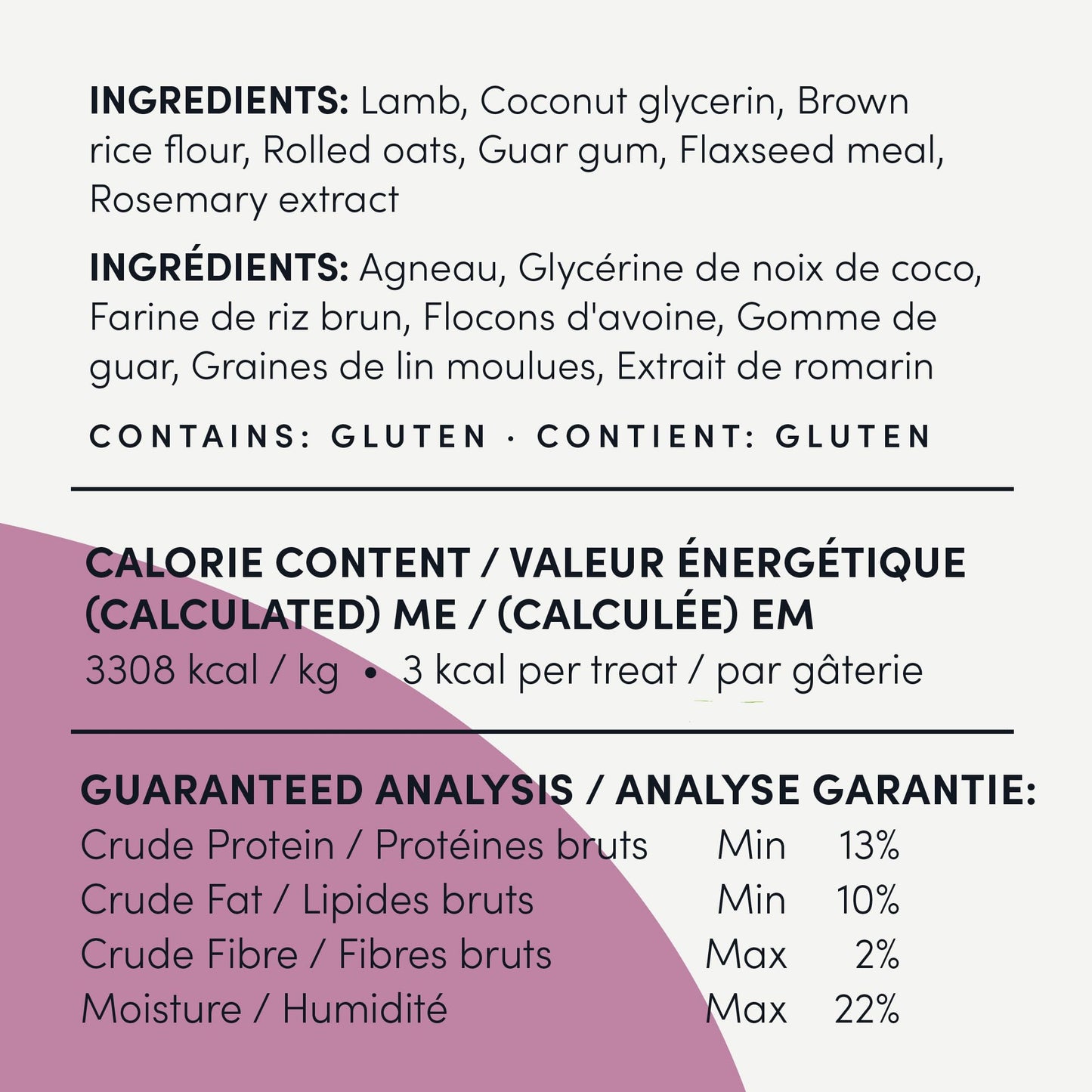 Crumps' Naturals, Mini Friandises d'entraînement agneau (semi-humides), 300 g, Friandises pour chiens