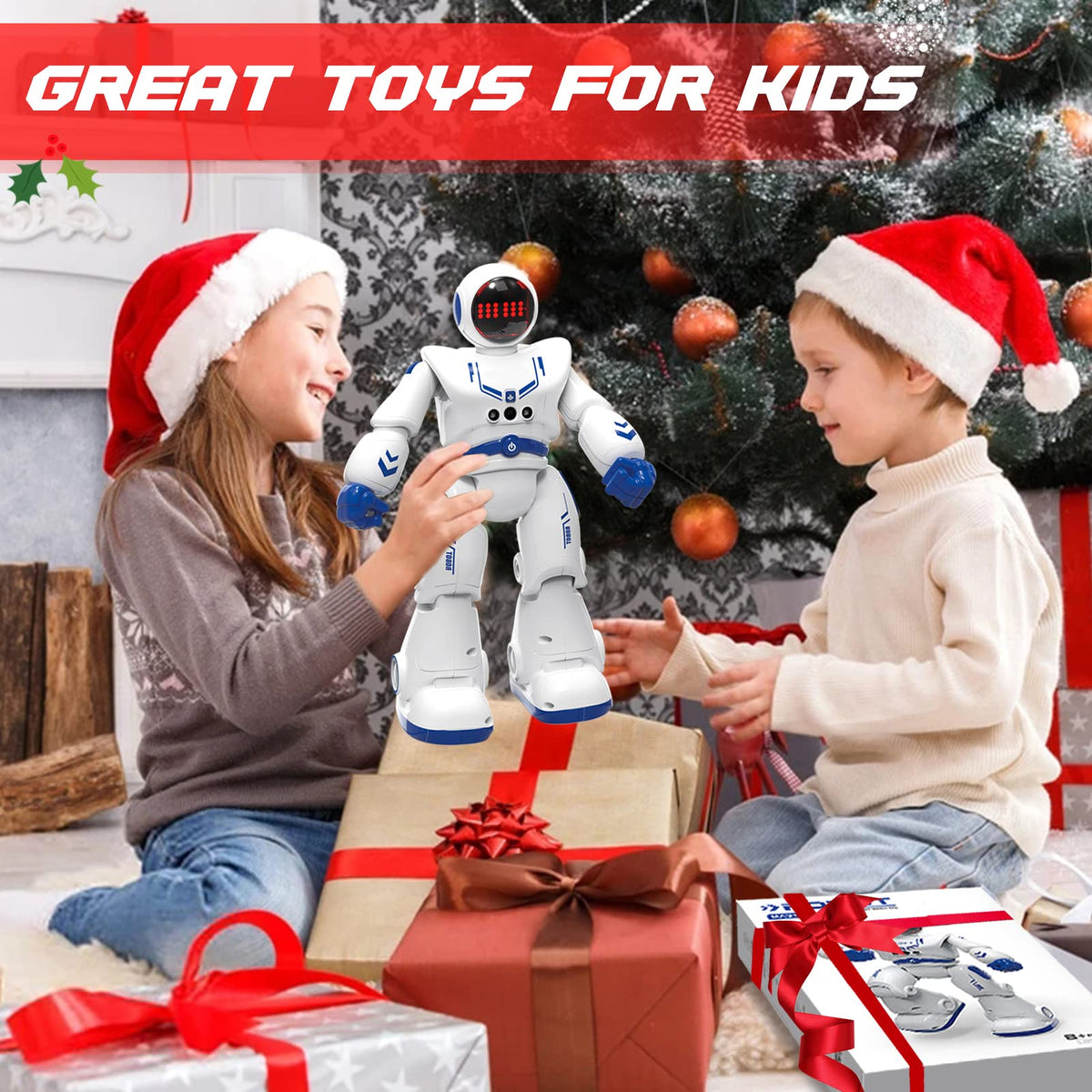 DUMMA Robot Toys for Kids, Remote Control Robot for 4+ Years Old Boy Gifts 🍁 All In One Marketplace Canada