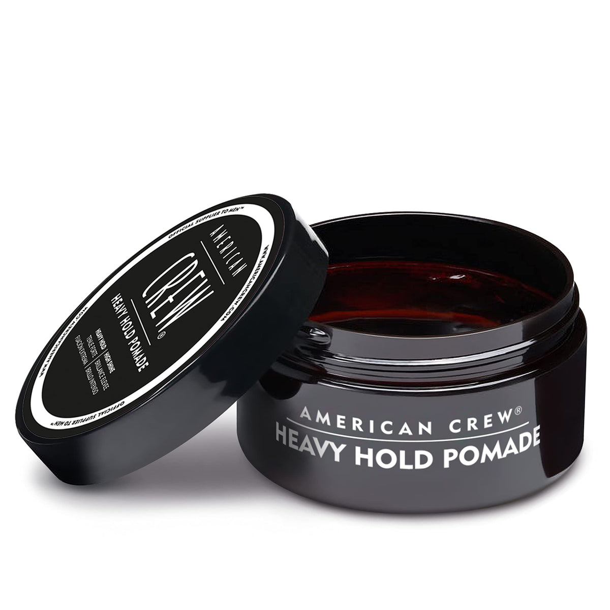 American Crew Men's Hair Pomade, Like Hair Gel with Heavy Hold & High Shine, 3 Oz/ 85g (Pack of 1)