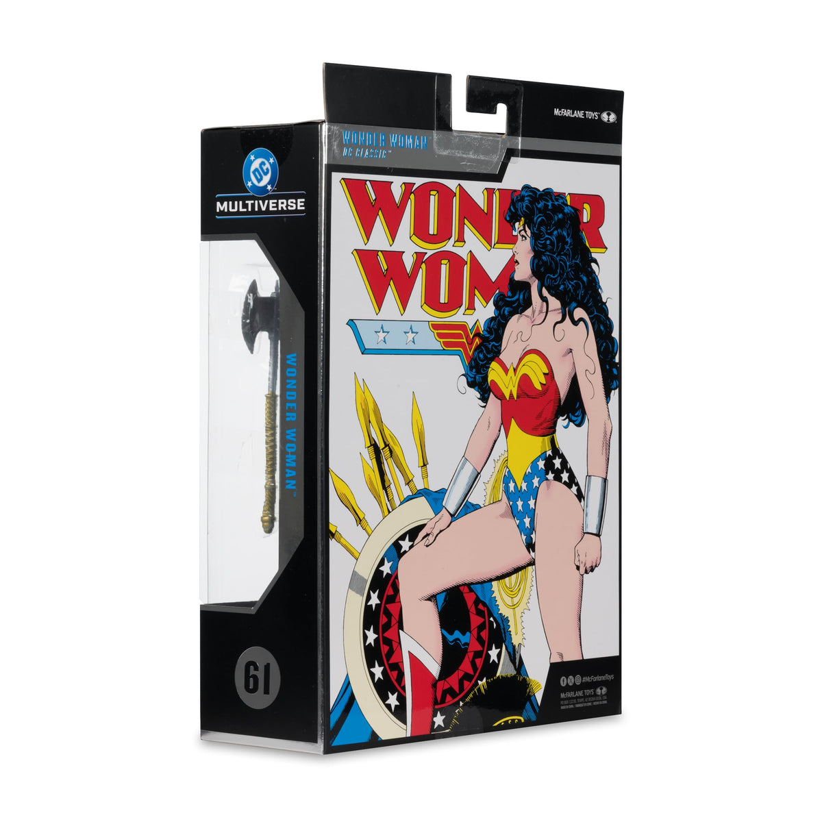 DC Multiverse - 7in Deluxe Wonder Woman Action Figure (DC Classic) Collector Edition #61 - McFarlane Toys