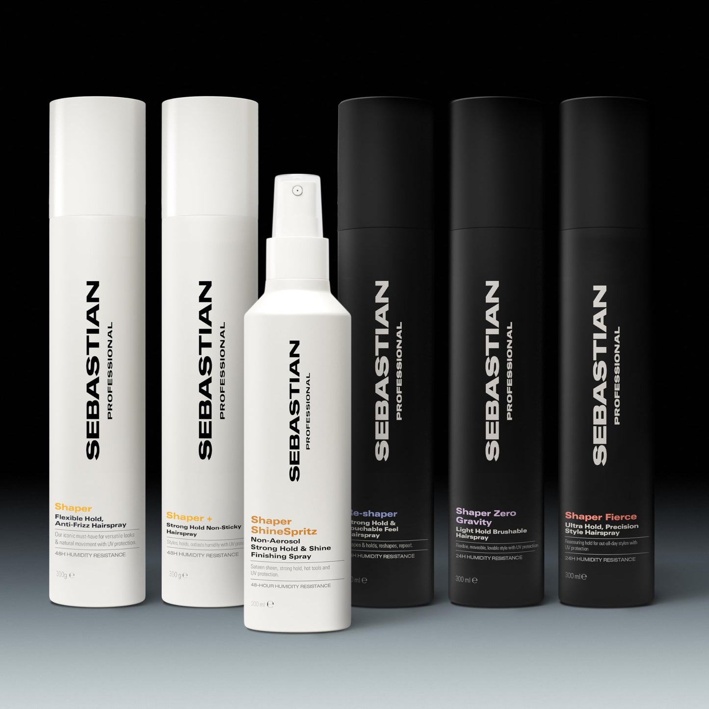 Sebastian Professional Shaper Hairspray | Flexible Hold | Anti-Frizz | 10.6 oz | 300 g | Packaging May Vary Professional Sebastian