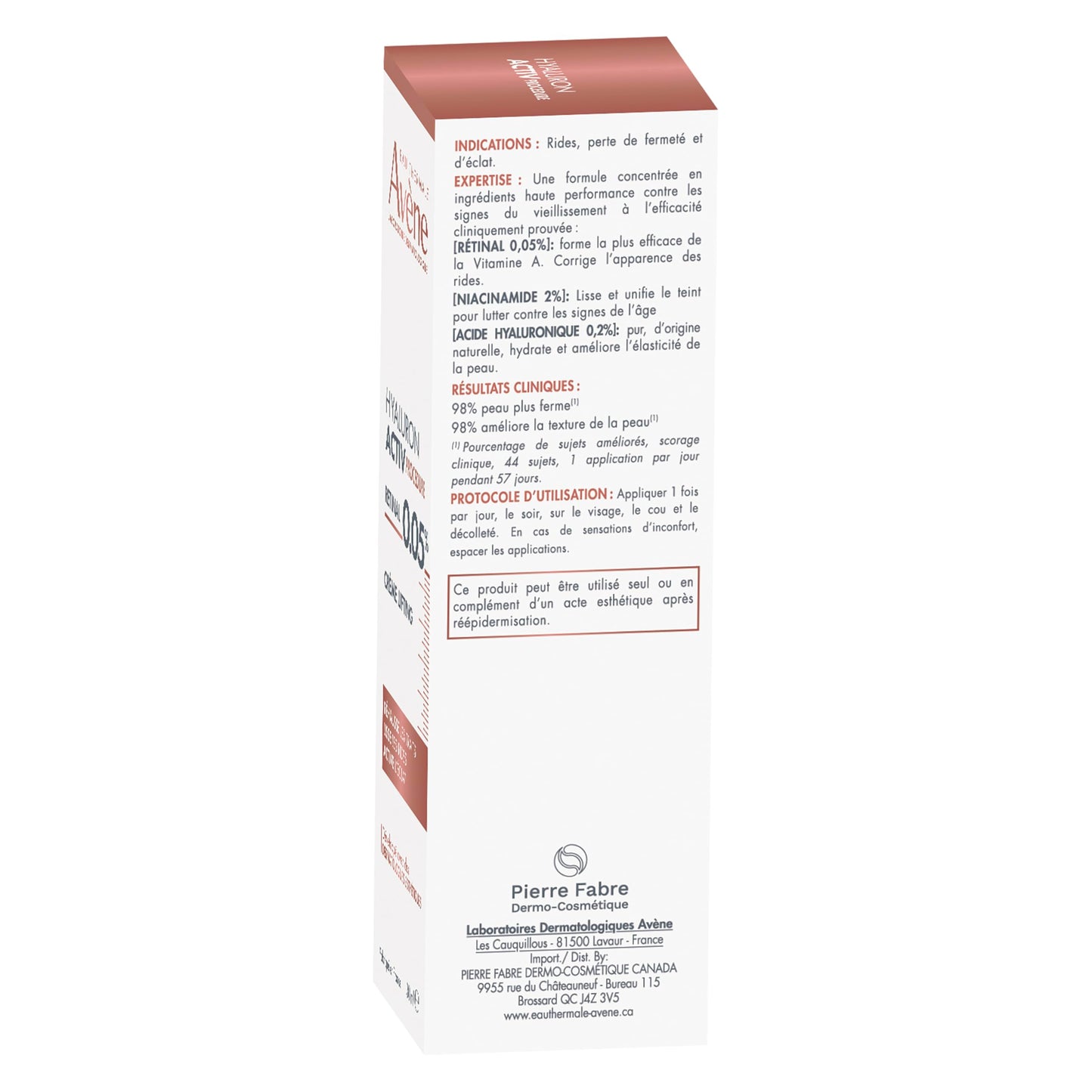 Eau Thermale Avene hyaluron Active b3 retinal anti-aging lifting cream, 30 ml EAU THERMALE AVENE