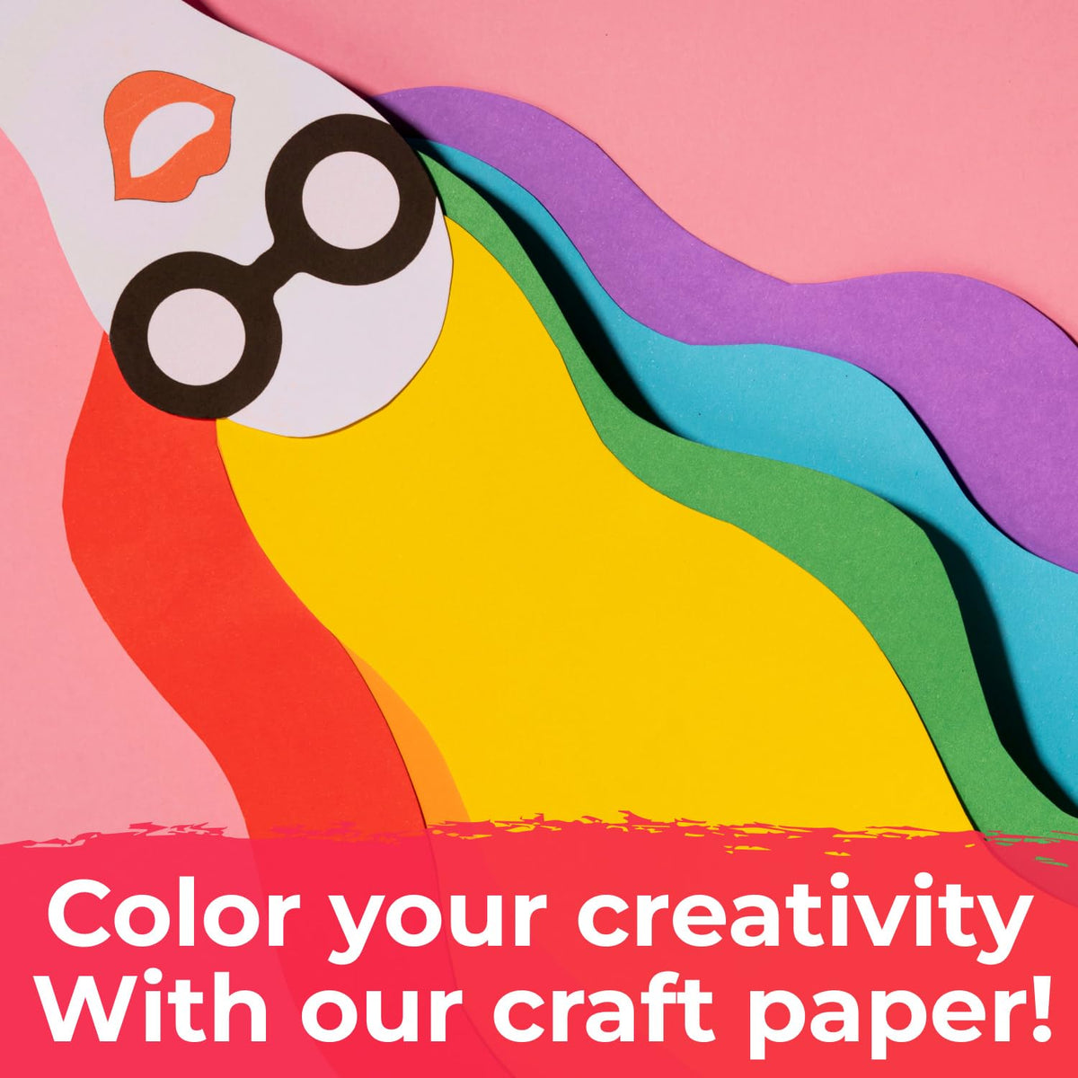 Paclord USA-Made 18" x 1200" (100 ft) Halloween Black Roll Paper, 45 lbs Thickness, Kraft Paper for School, Art Projects, Gift Wrapping, Bulletin Board