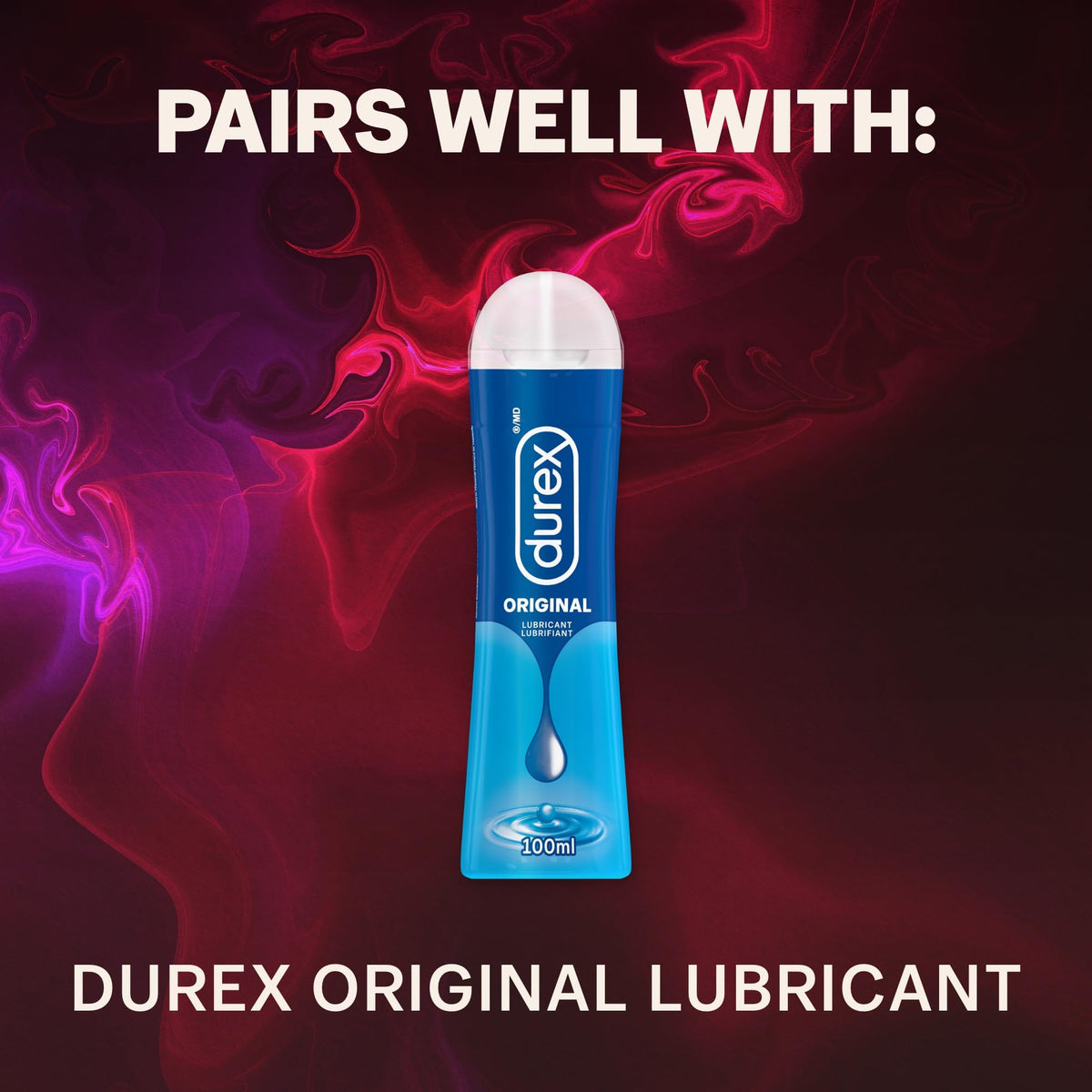 DUREX Intense Orgasmic Condoms, Ribbed and Dotted Texture with Desirex Gel for Simulating Sensation, Large 56mm Nominal Width, 20 Count