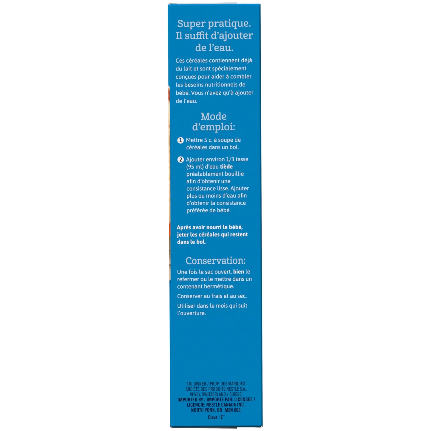 GERBER Oat Baby Cereal, 6 Boxes, 1.4 kg Gerber